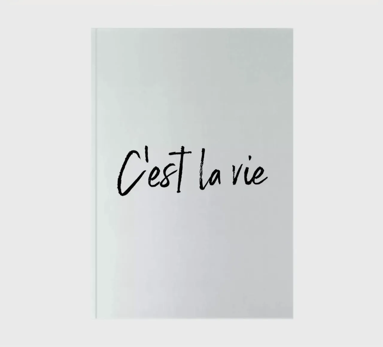 C'est La Vie notebook by Studio One