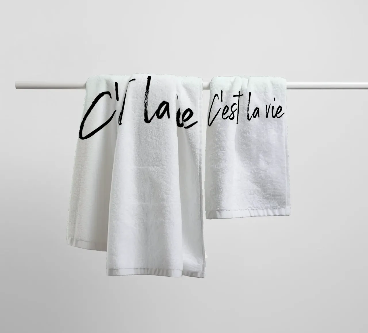 C'est La Vie asciugamano da bagno da Studio One