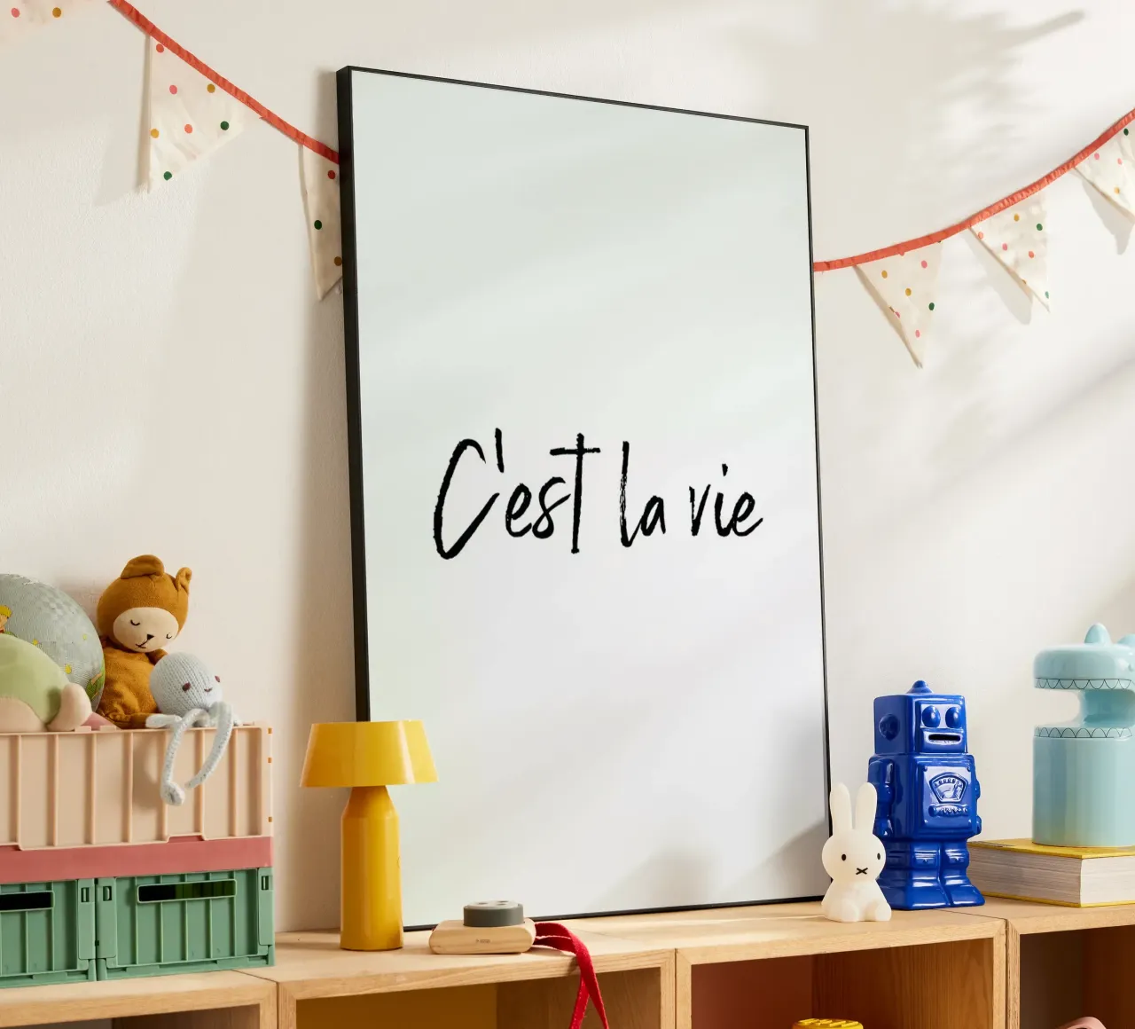 C'est La Vie alluminio dibond da Studio One