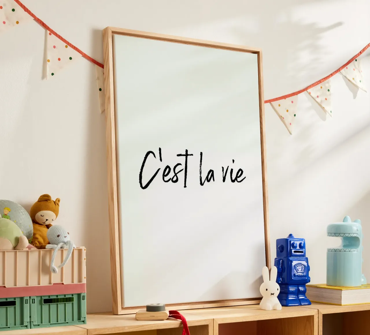C'est La Vie tela con Cornice a cassetta da Studio One