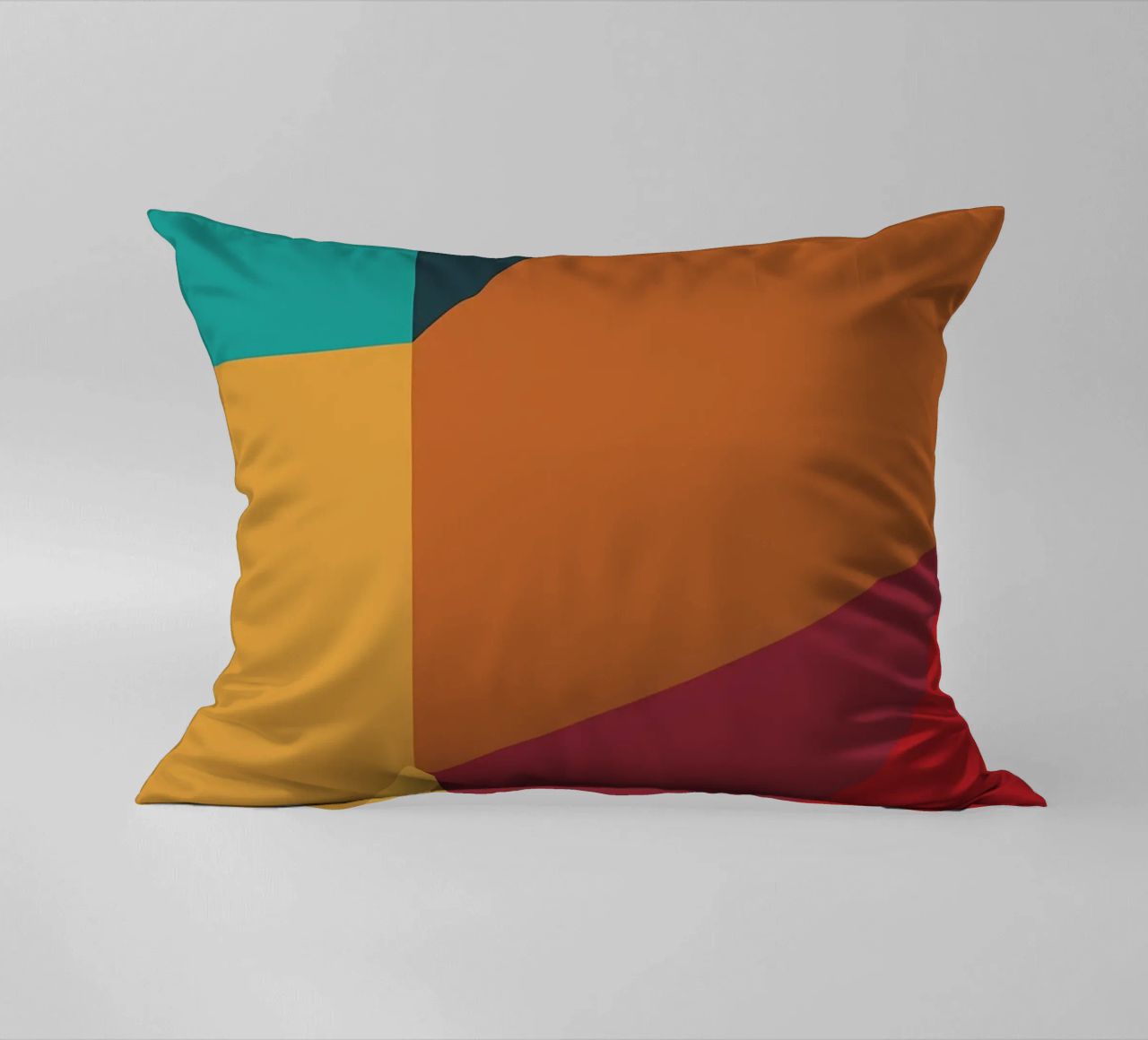 colore di tendenza astratto 4 cuscino da Yeadon