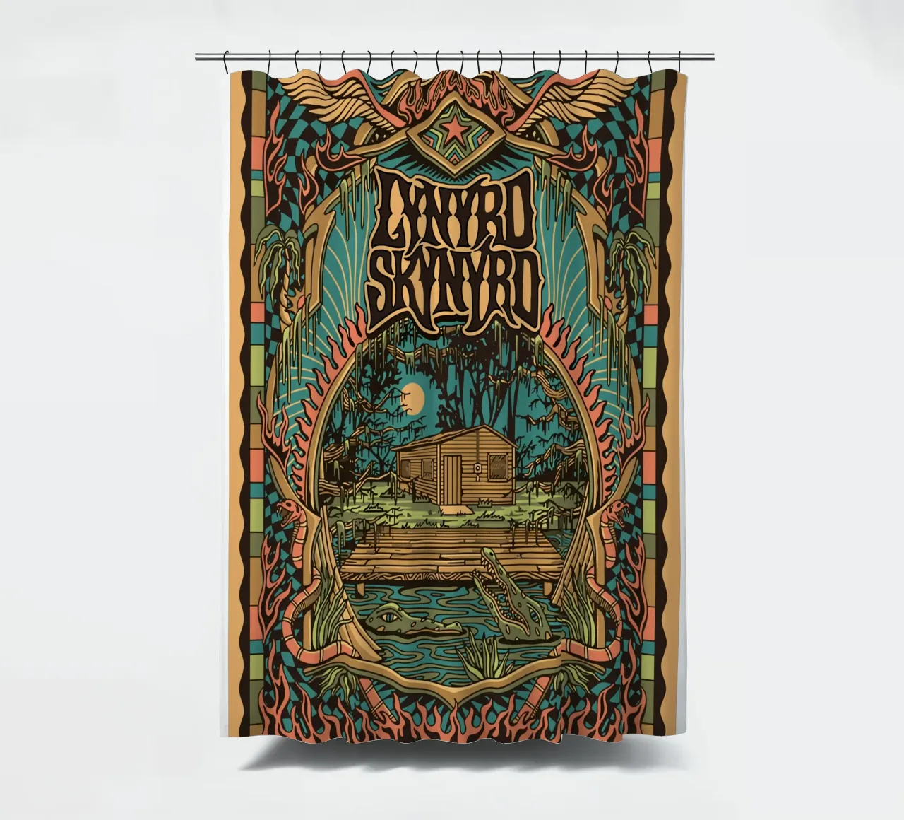Lynyrd Skynyrd House Hell tenda da doccia da heatherloulin