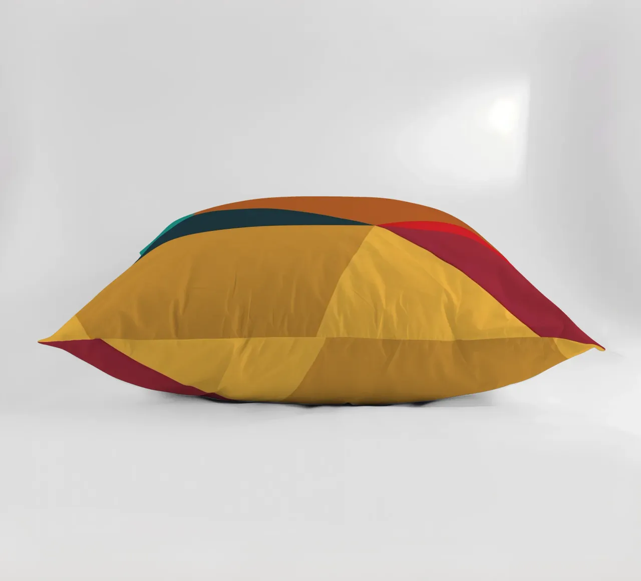 colore di tendenza astratto 3 cuscino da Yeadon