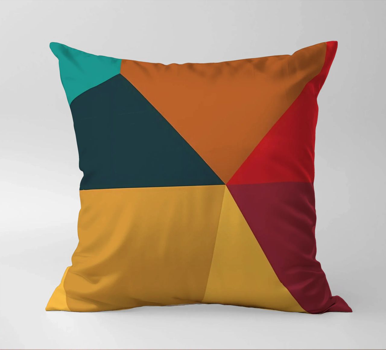 colore di tendenza astratto 3 cuscino da Yeadon