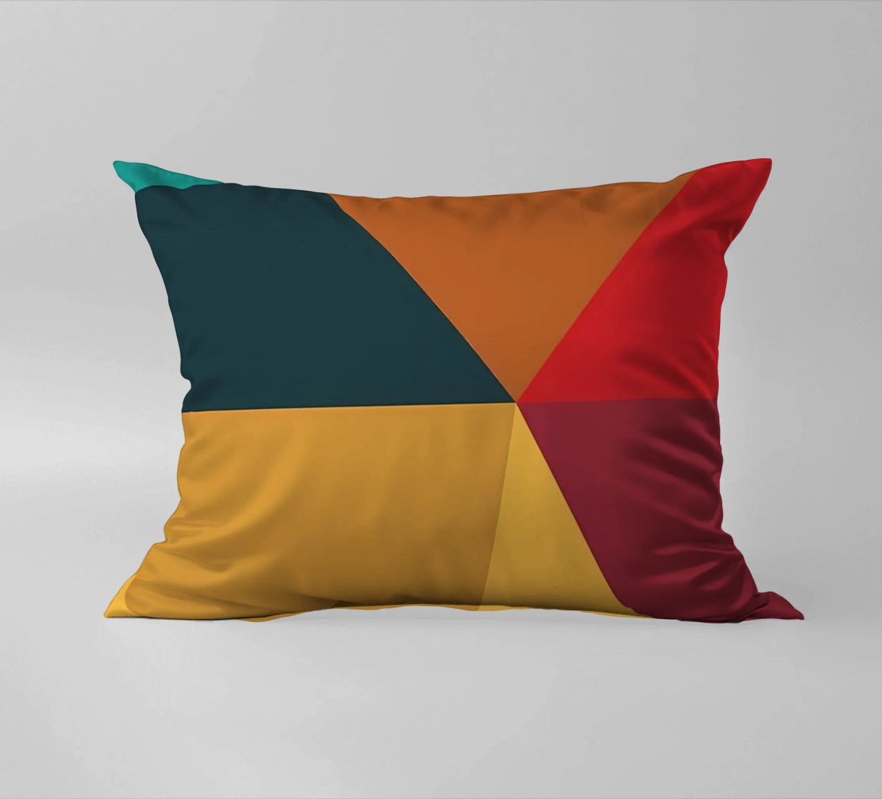colore di tendenza astratto 3 cuscino da Yeadon