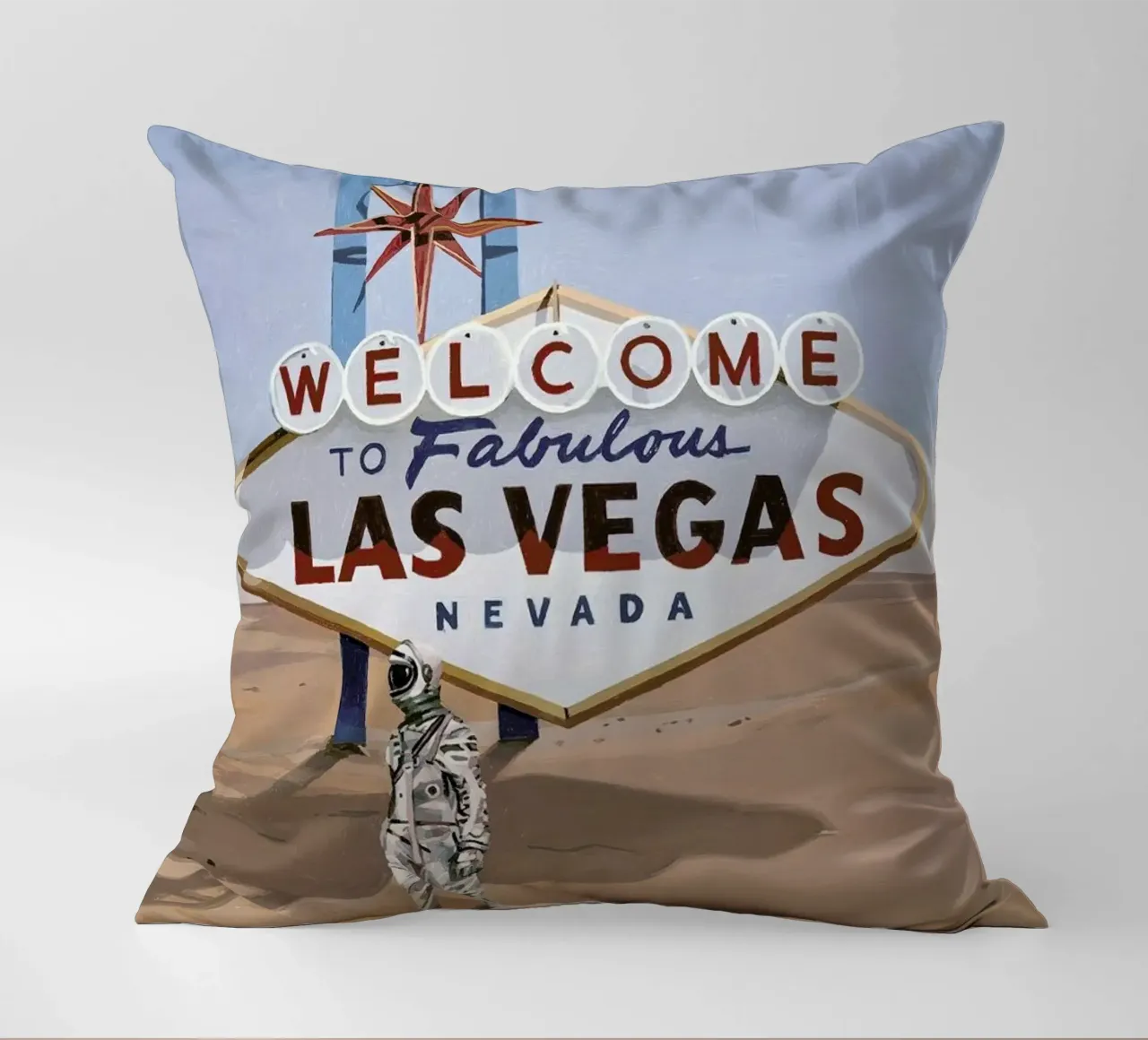 Leaving Las Vegas cuscino da Scott Listfield