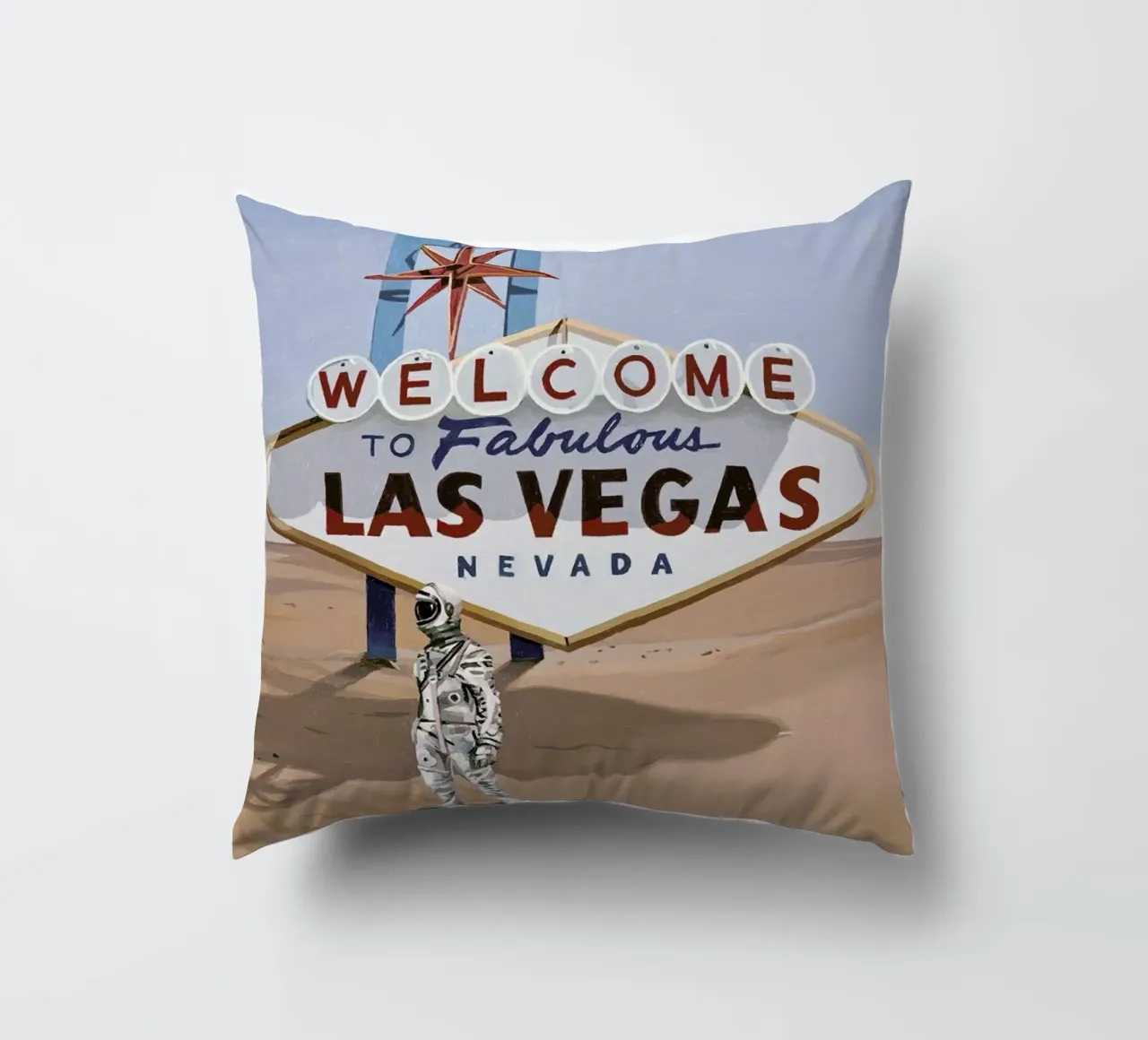Leaving Las Vegas cuscino da Scott Listfield