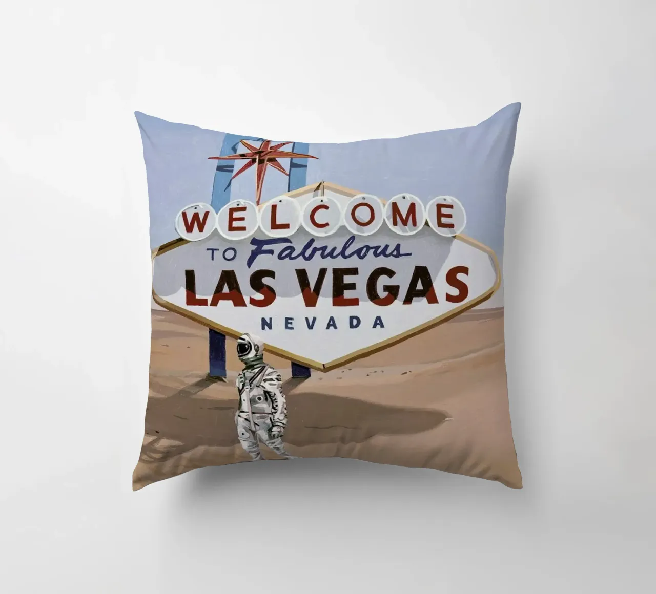 Leaving Las Vegas cuscino da Scott Listfield