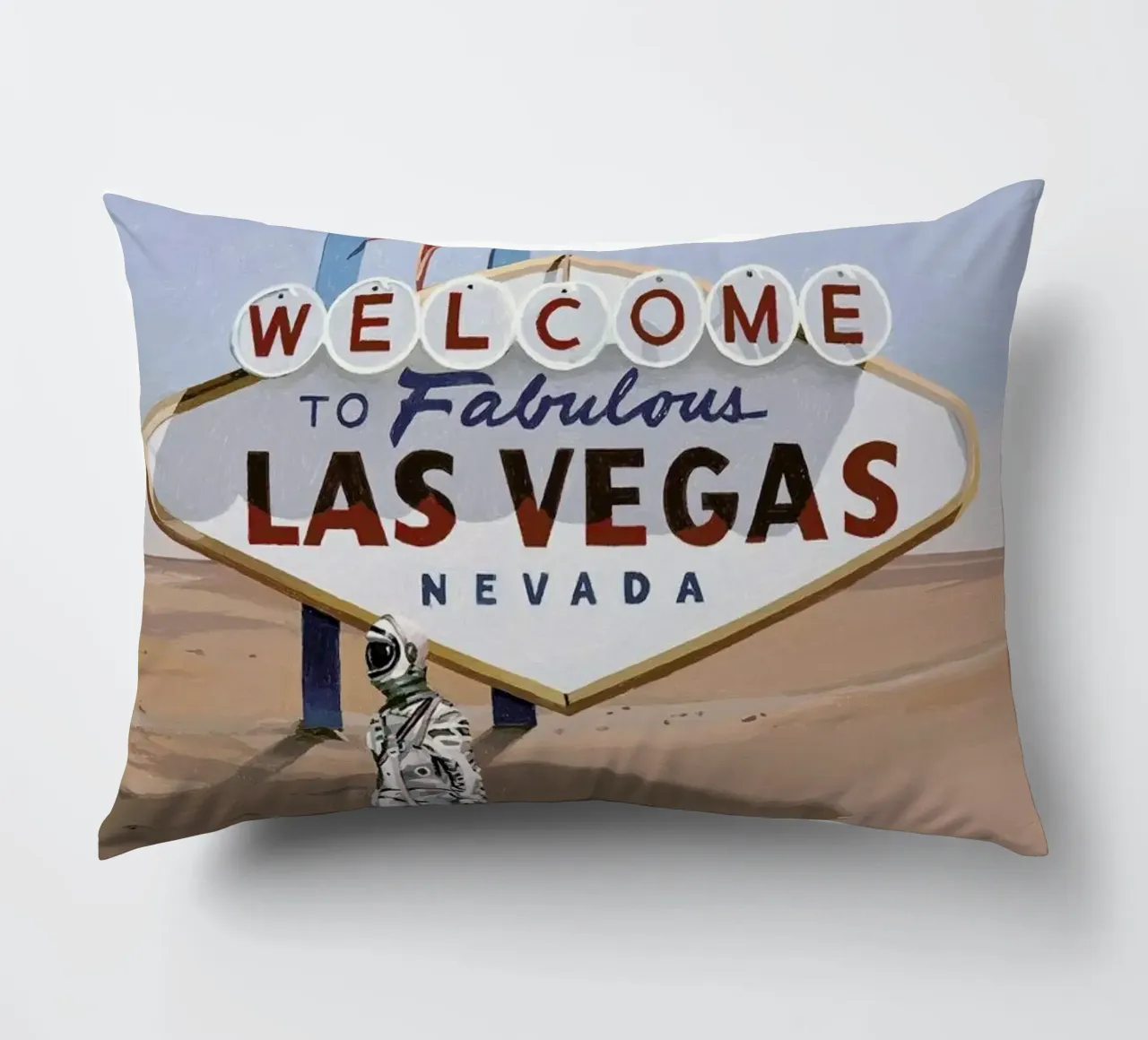 Leaving Las Vegas cuscino da Scott Listfield