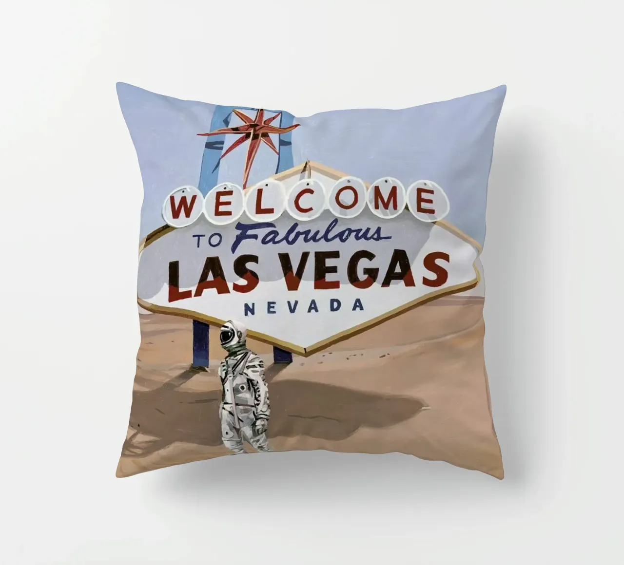 Leaving Las Vegas cuscino da Scott Listfield