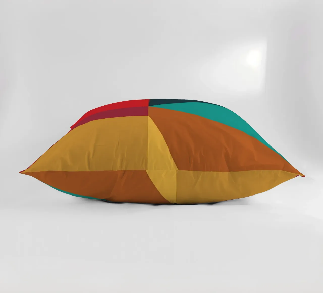 colore di tendenza astratto 2 cuscino da Yeadon