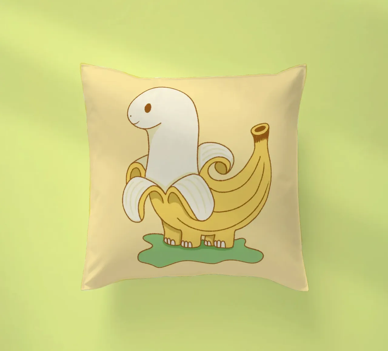 Bananasauro cuscino da Loobs