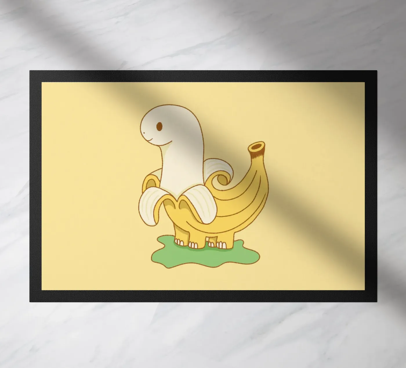 Bananasaurus doormat by Loobs