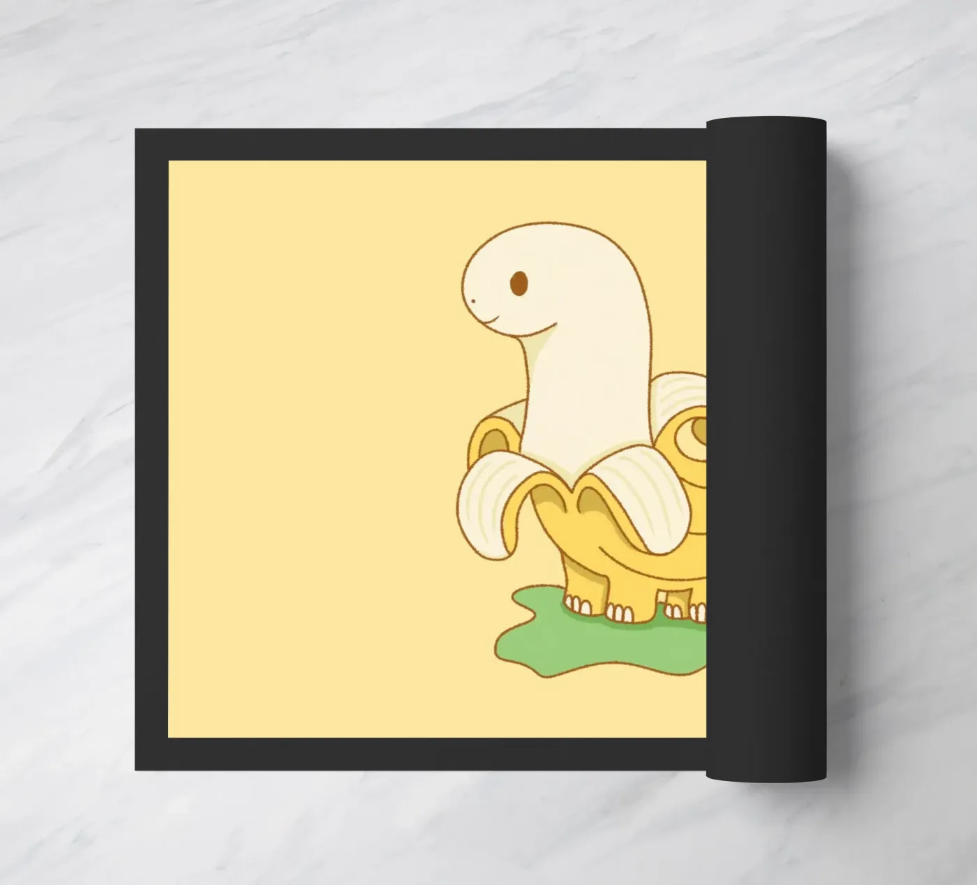 Bananasaurus doormat by Loobs