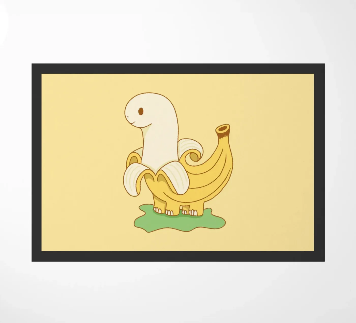 Bananasaurus doormat by Loobs