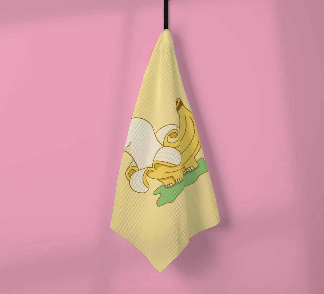 Bananasauro canovaccio da cucina da Loobs