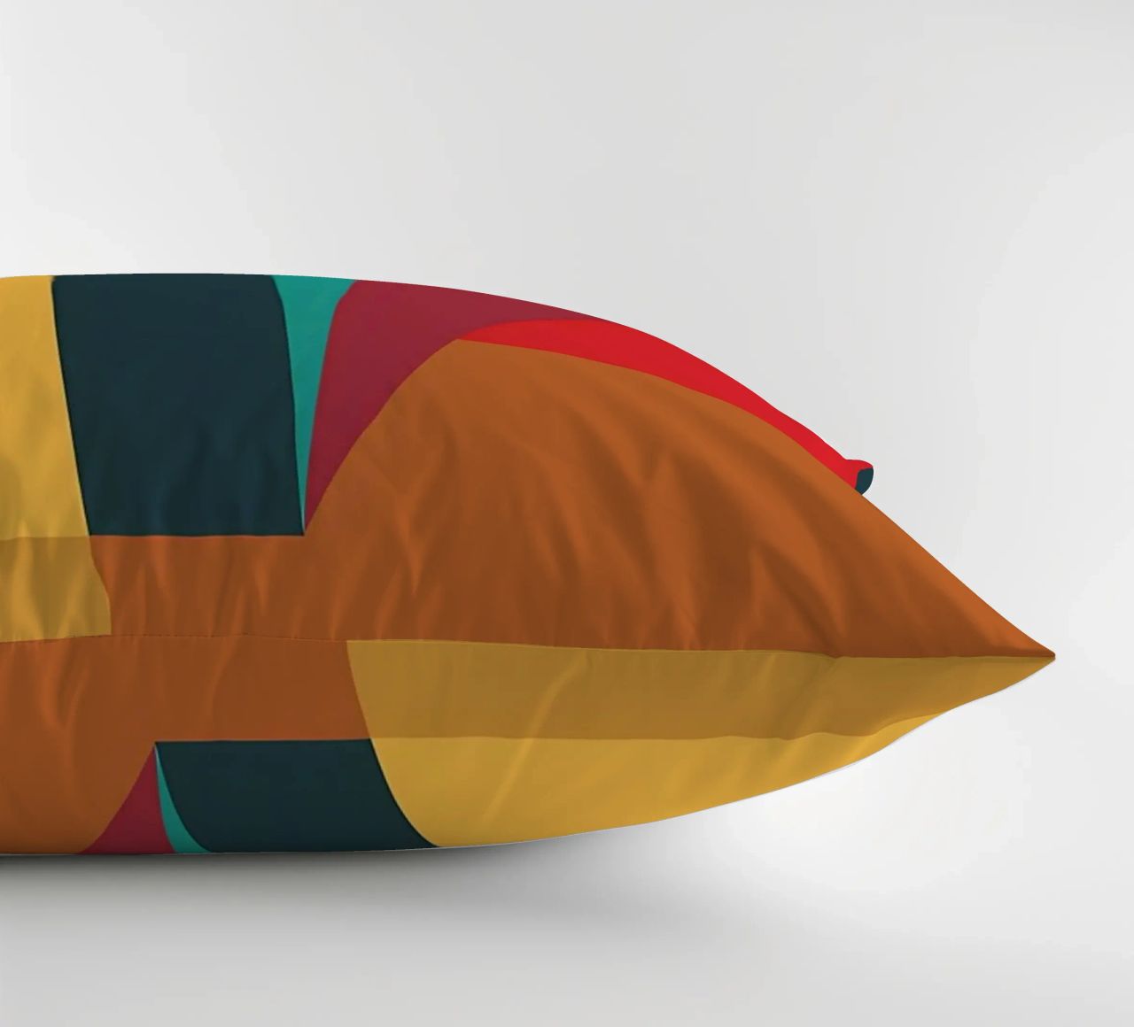 colore di tendenza astratto cuscino da Yeadon