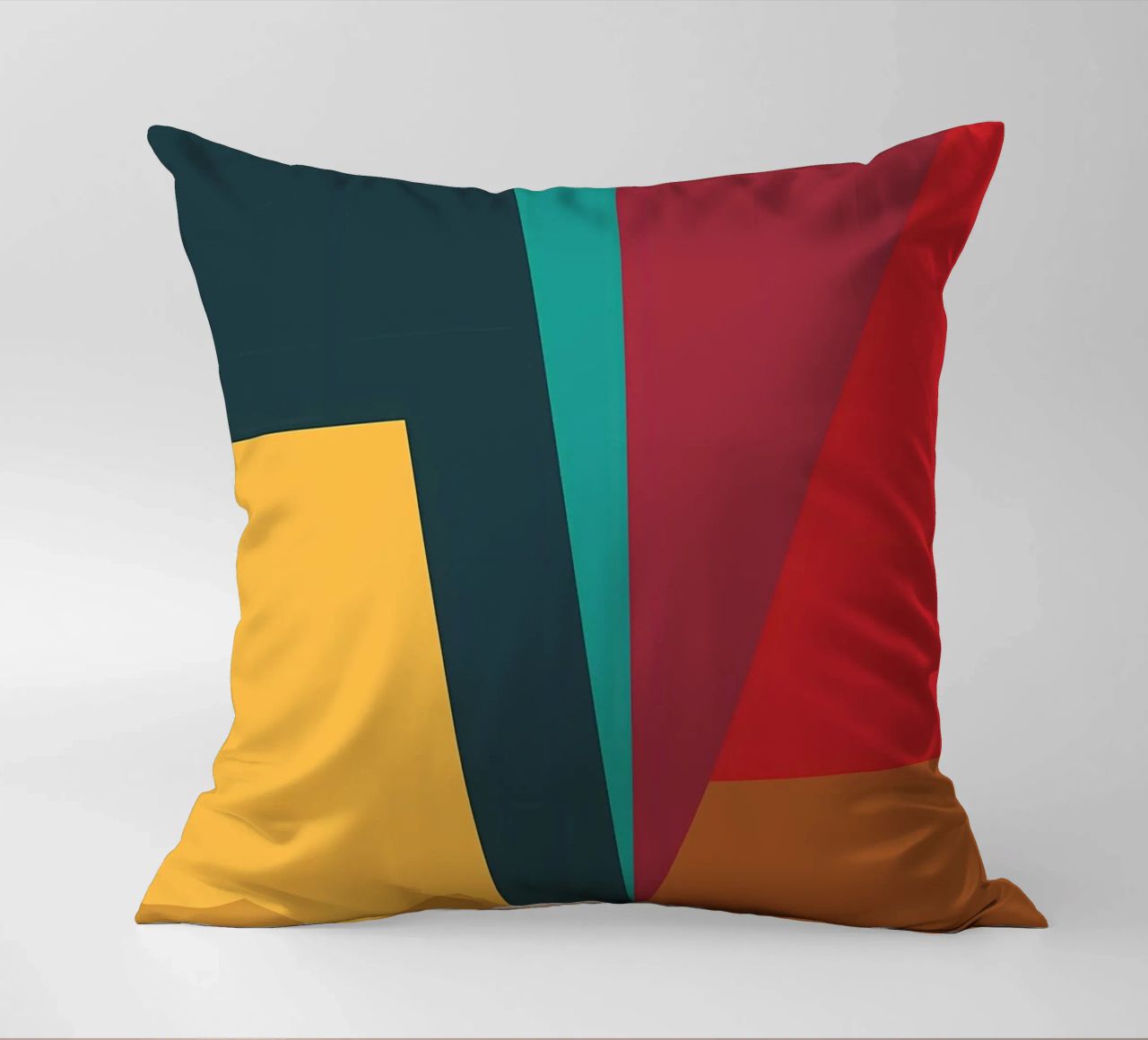 colore di tendenza astratto cuscino da Yeadon
