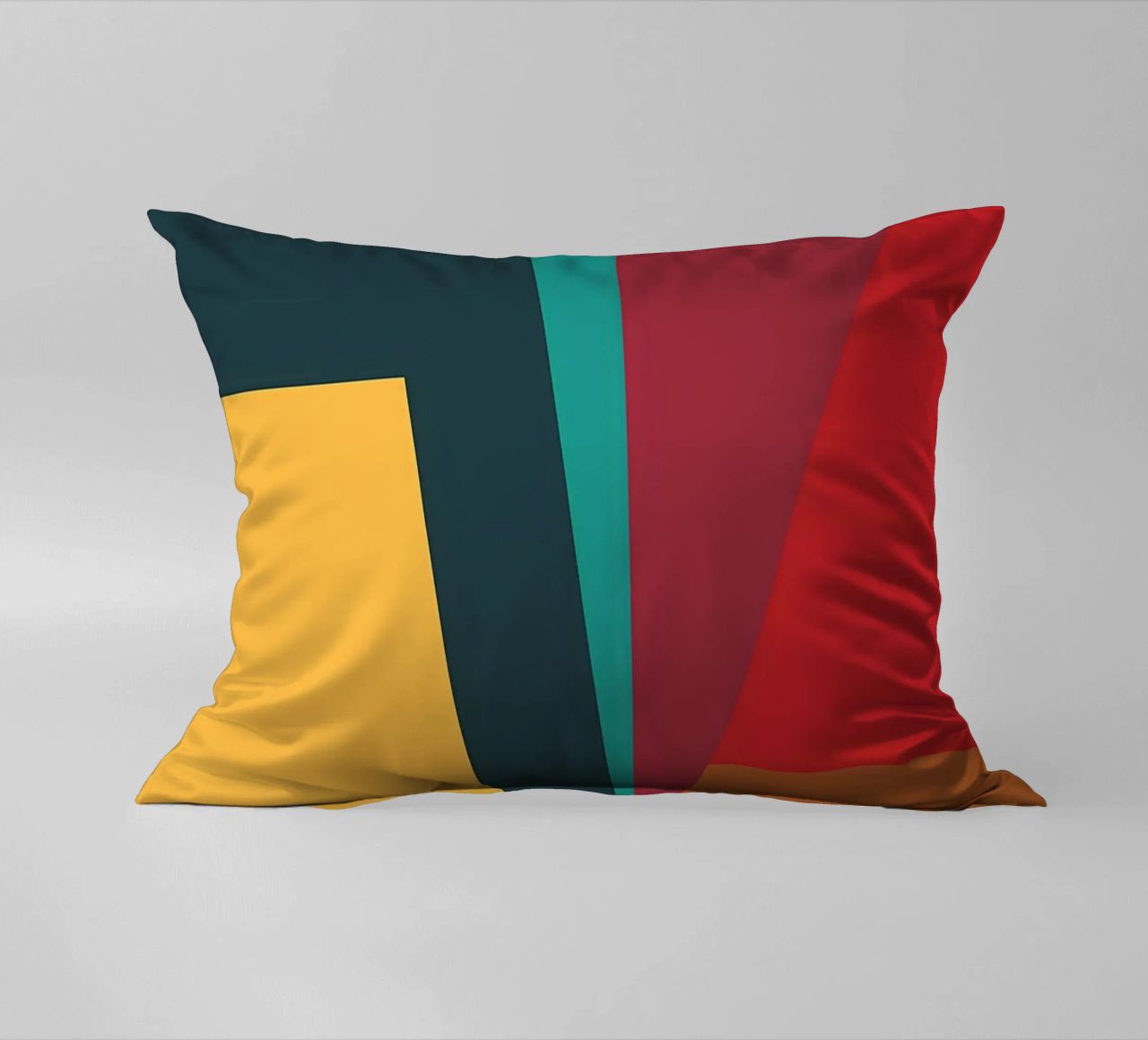 colore di tendenza astratto cuscino da Yeadon