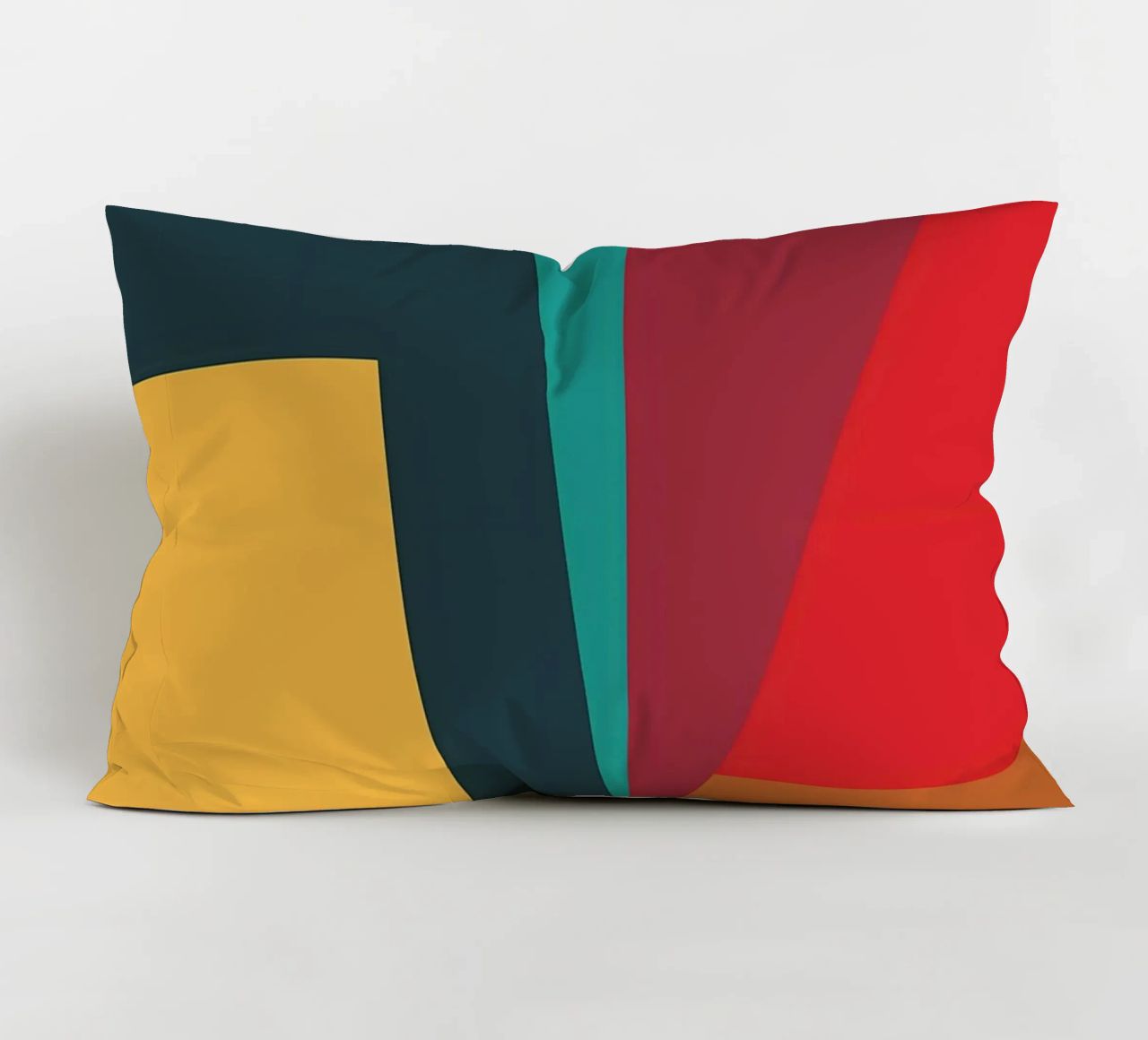 colore di tendenza astratto cuscino da Yeadon