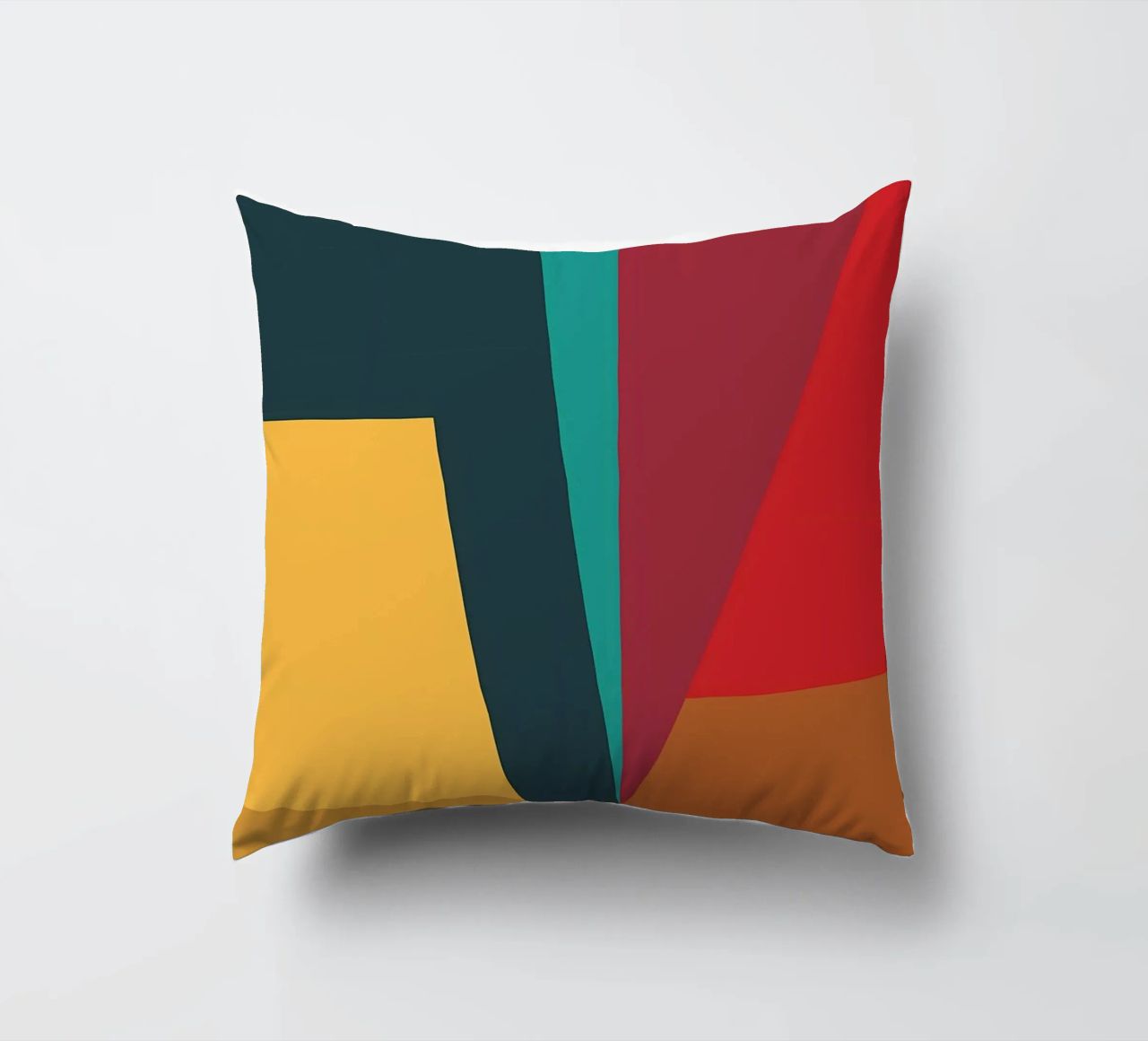 colore di tendenza astratto cuscino da Yeadon