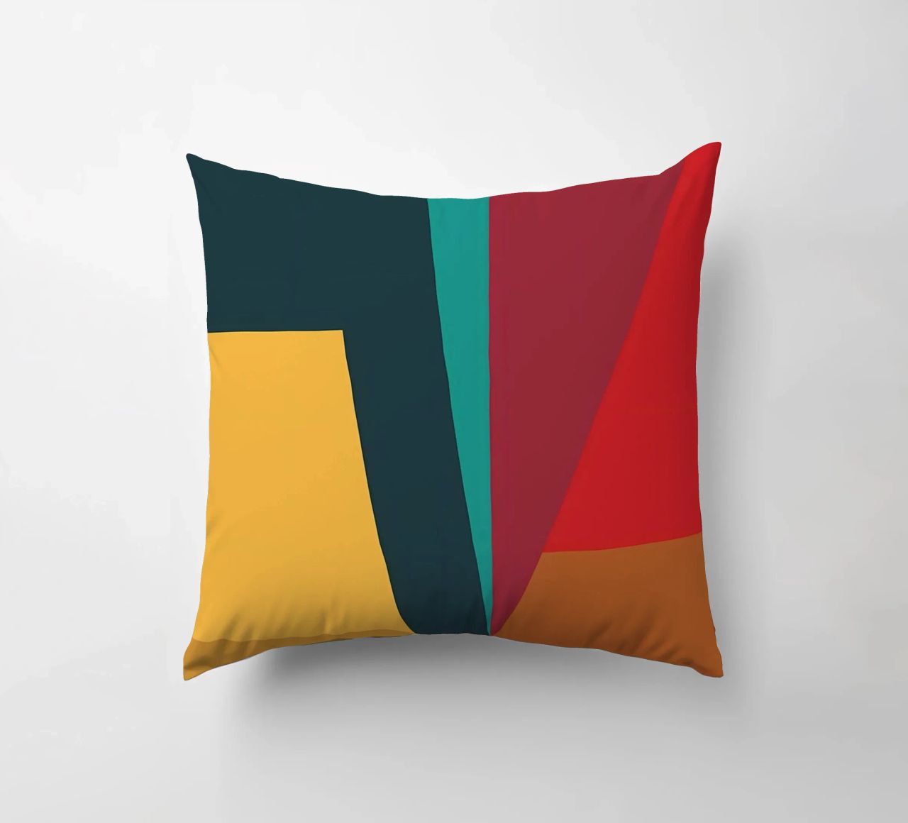 colore di tendenza astratto cuscino da Yeadon