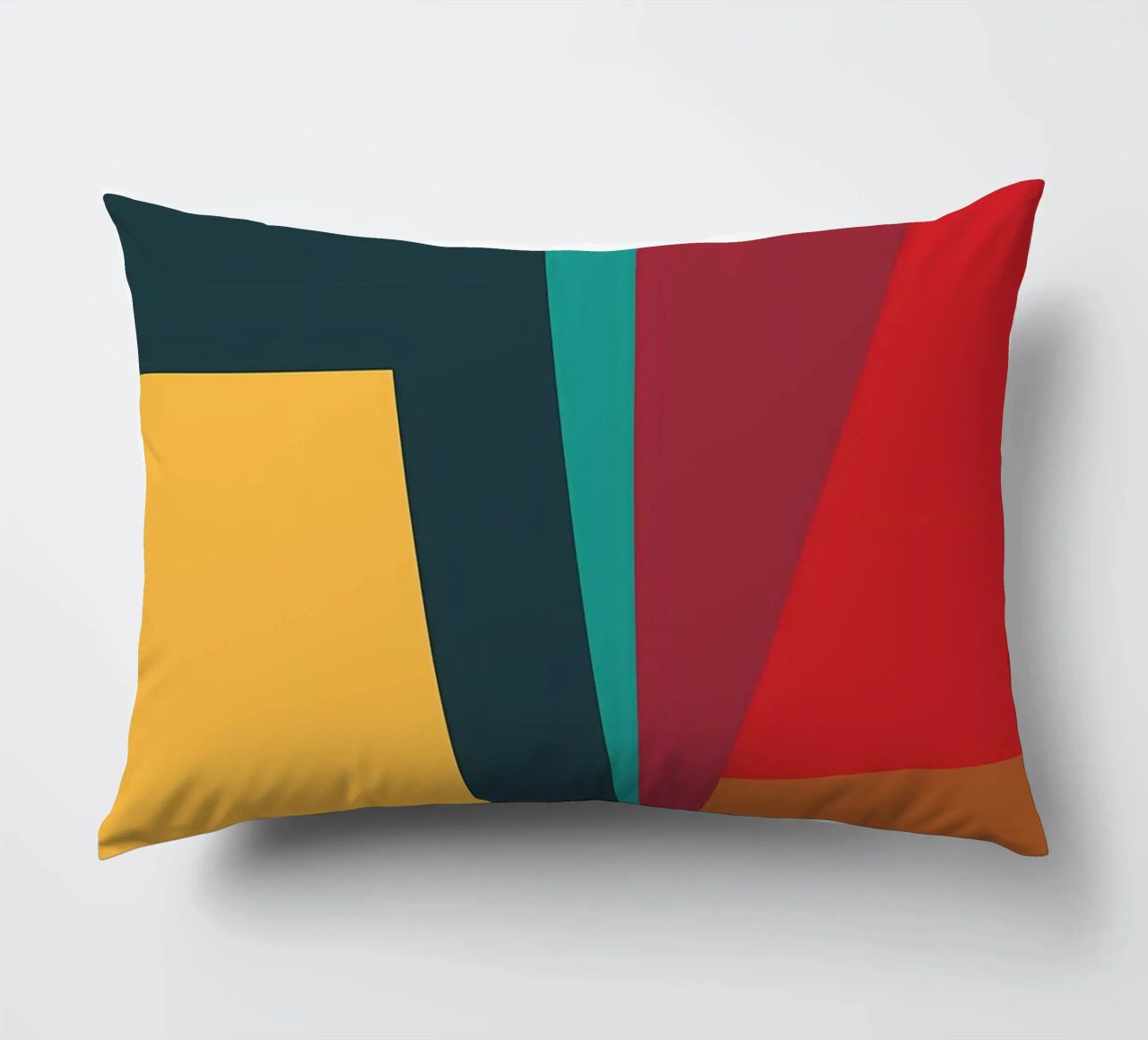 colore di tendenza astratto cuscino da Yeadon