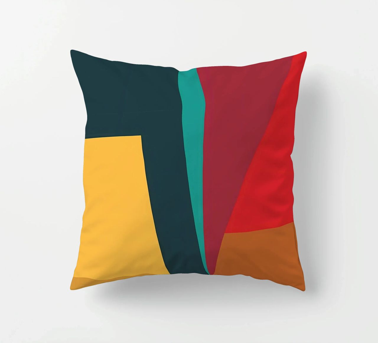 colore di tendenza astratto cuscino da Yeadon