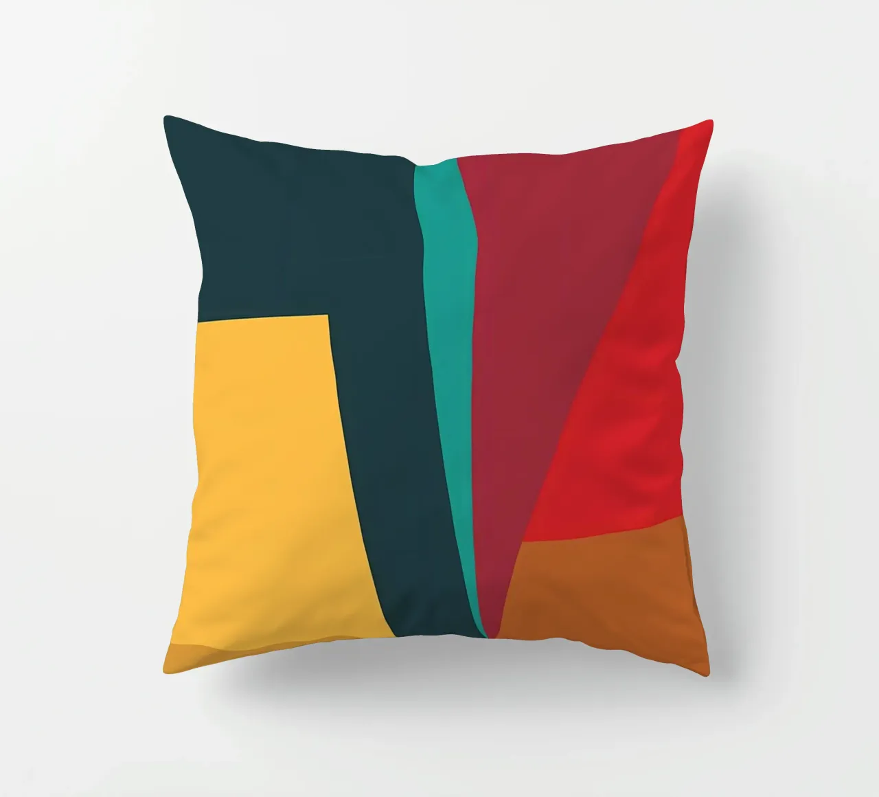 colore di tendenza astratto cuscino da Yeadon
