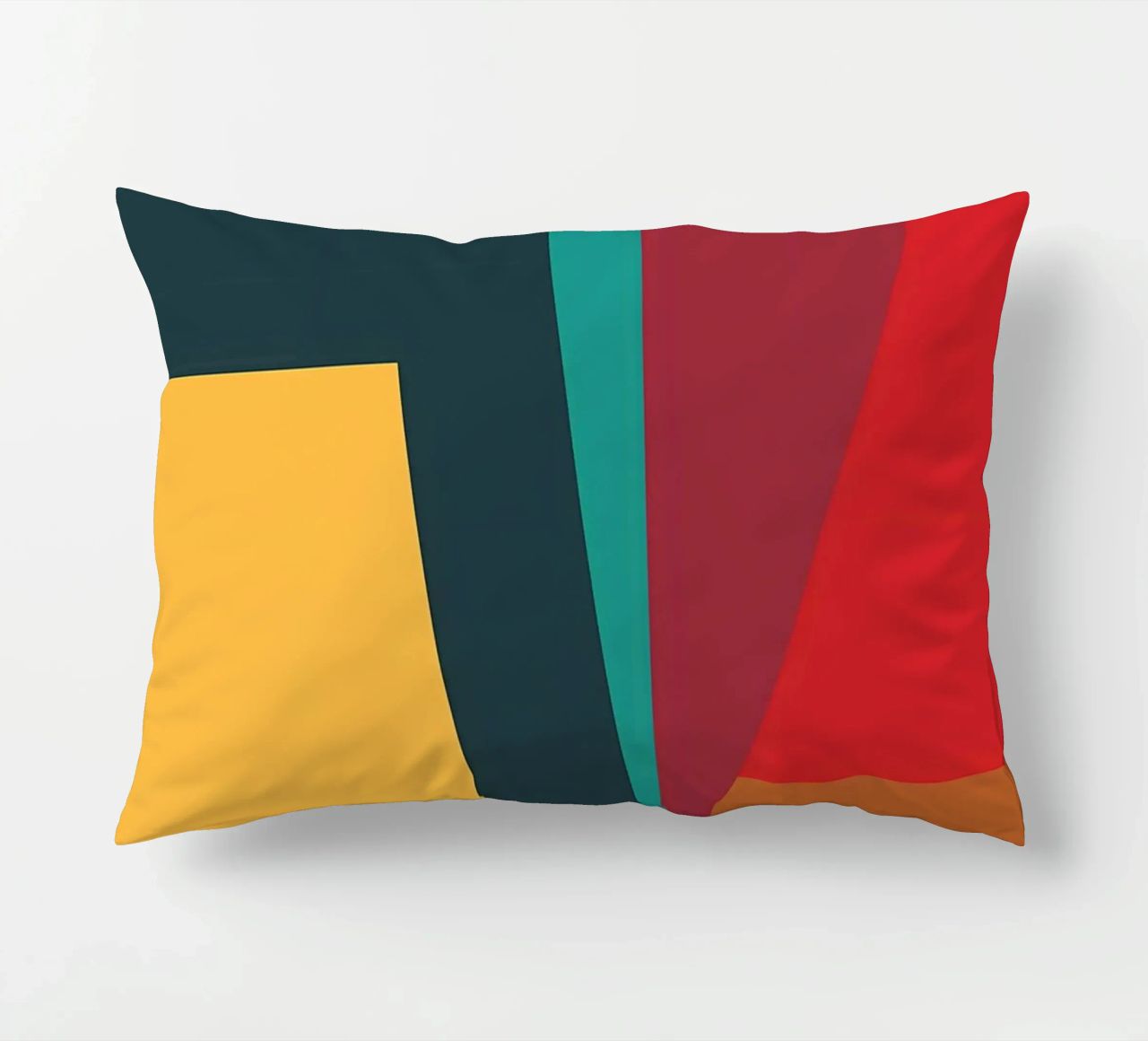 colore di tendenza astratto cuscino da Yeadon