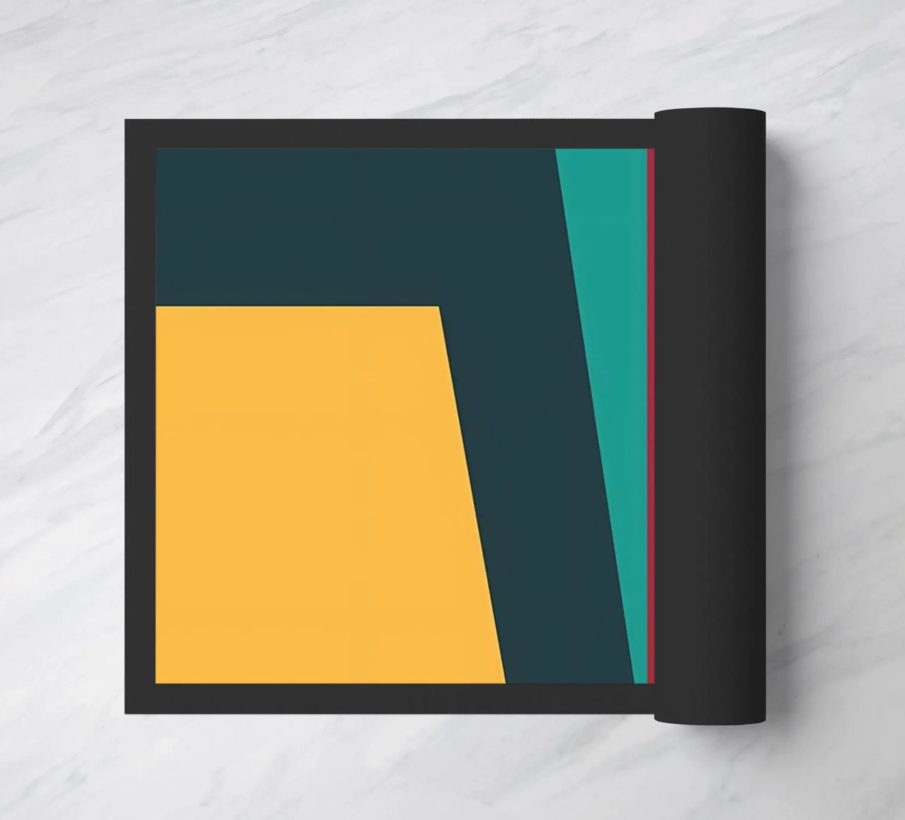 colore di tendenza astratto zerbino da Yeadon
