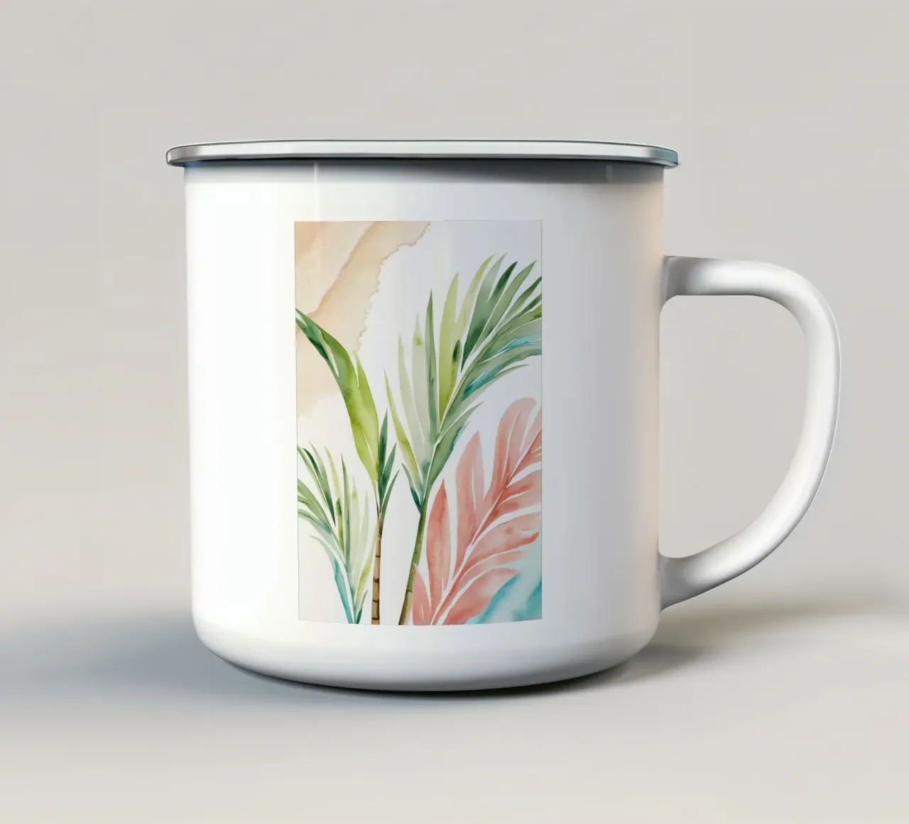 Leichte Tropenbrise tazza in smalto da Artsy Vibes