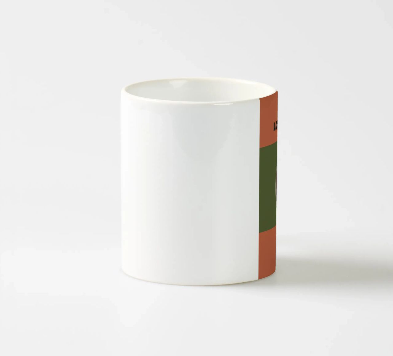caffè nero tazza in ceramica da Book