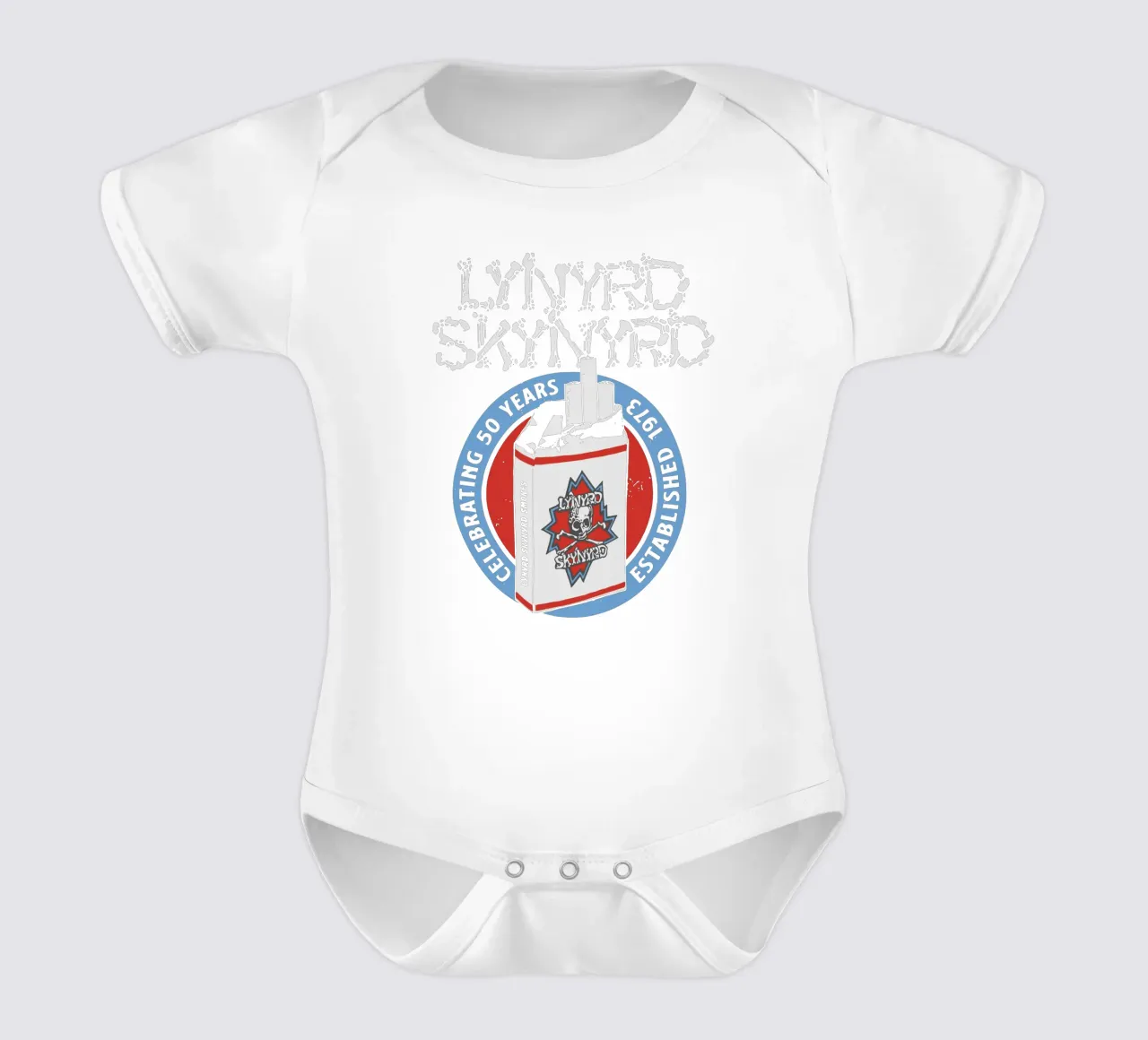 Lynyrd Skynyrd Smokes body neonato maniche corte da heatherloulin