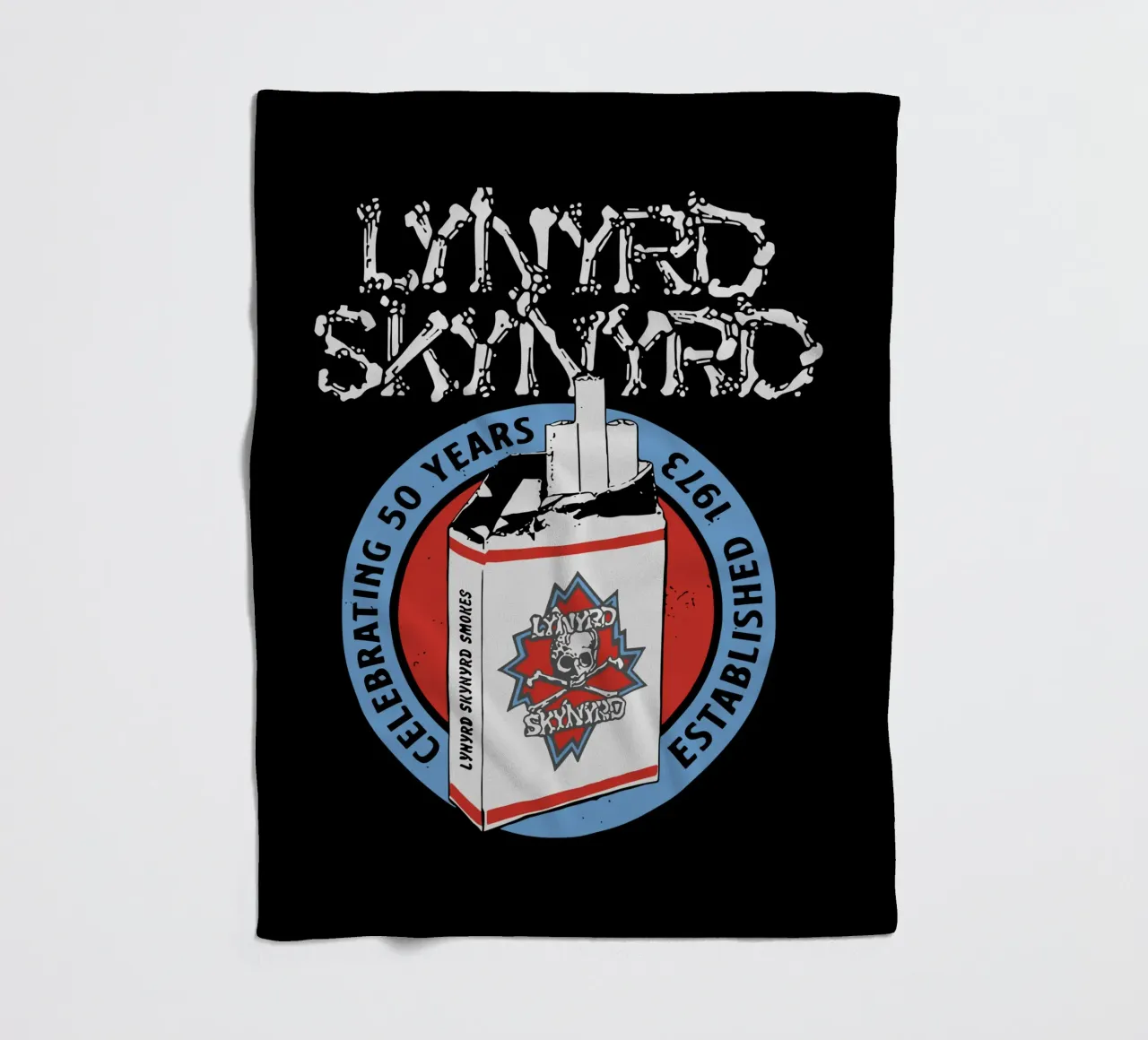 Lynyrd Skynyrd Smokes coperta in pile da heatherloulin