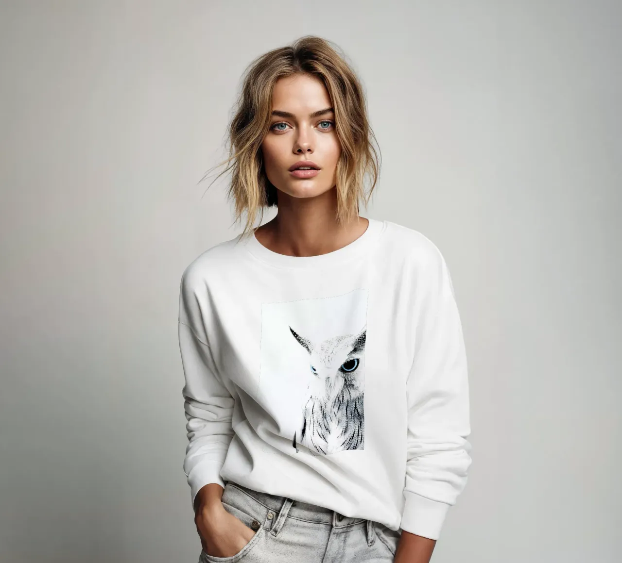 Owl II felpa da Victoria Frost