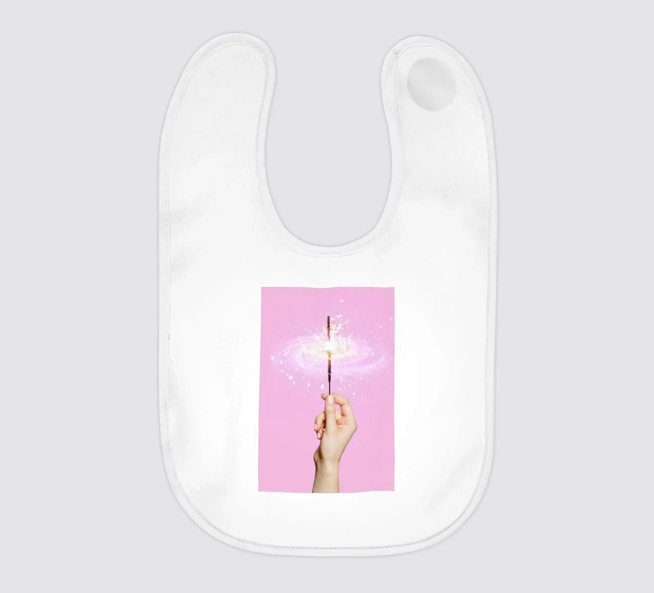 Sparkler Universe bavaglino da Paul Fuentes Design