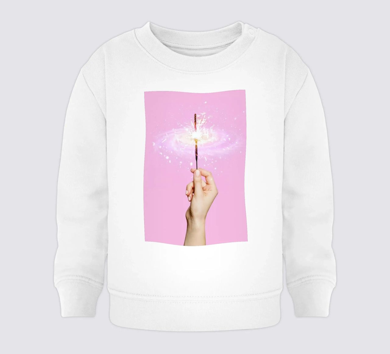 Sparkler Universe felpa neonato da Paul Fuentes Design