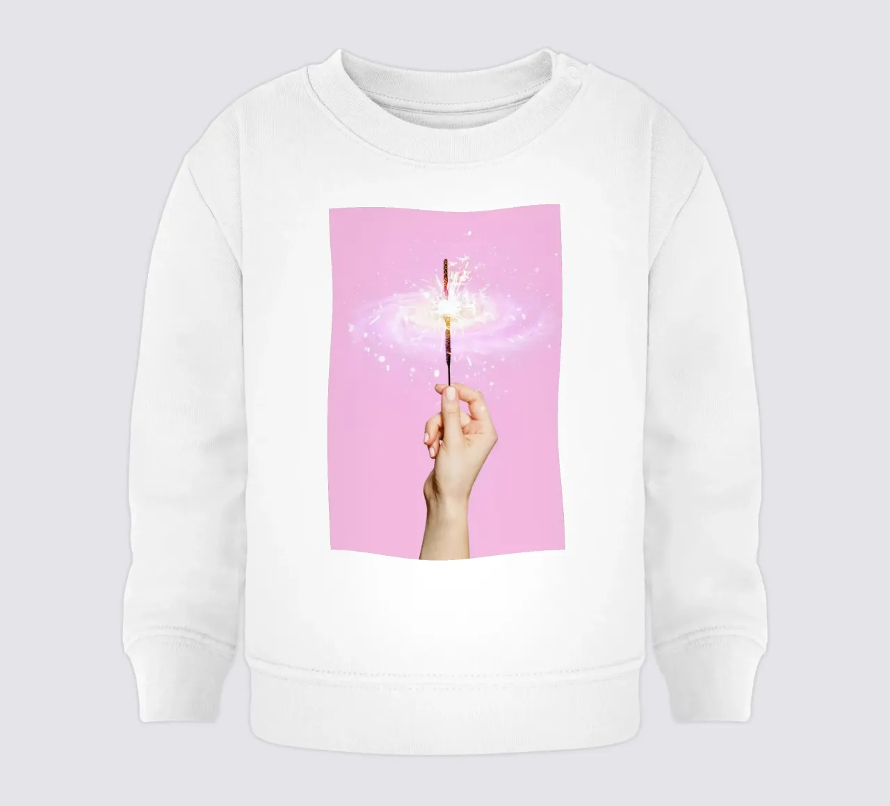 Sparkler Universe felpa neonato da Paul Fuentes Design