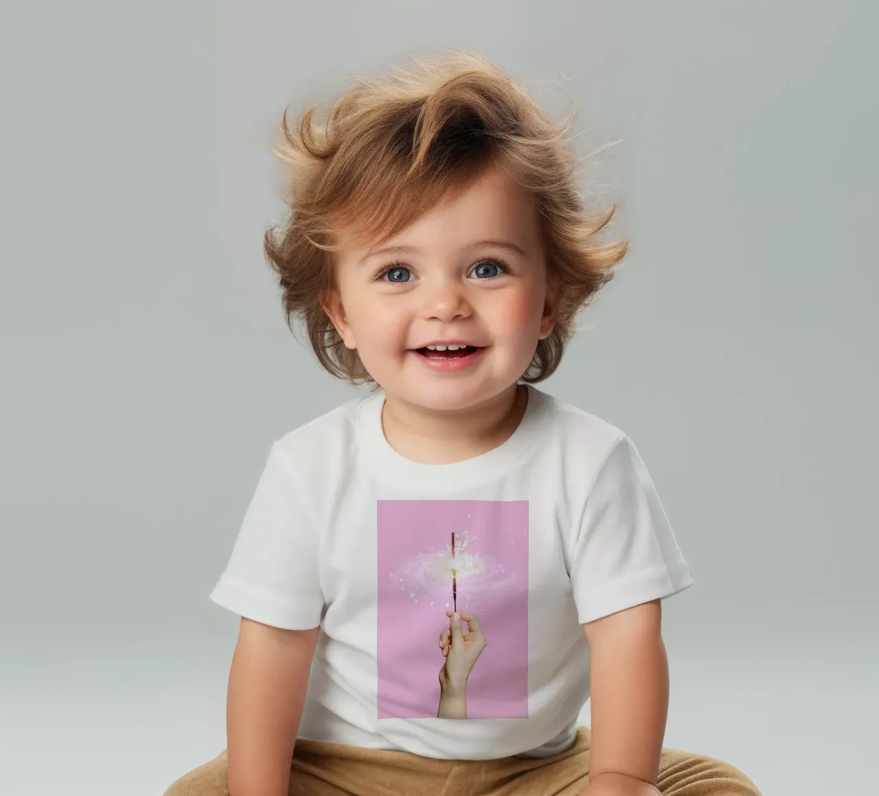 Sparkler Universe maglietta neonato da Paul Fuentes Design