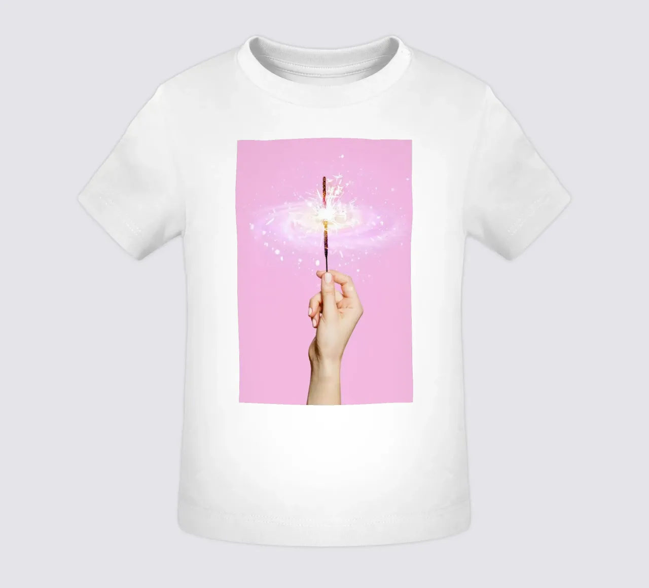 Sparkler Universe maglietta neonato da Paul Fuentes Design