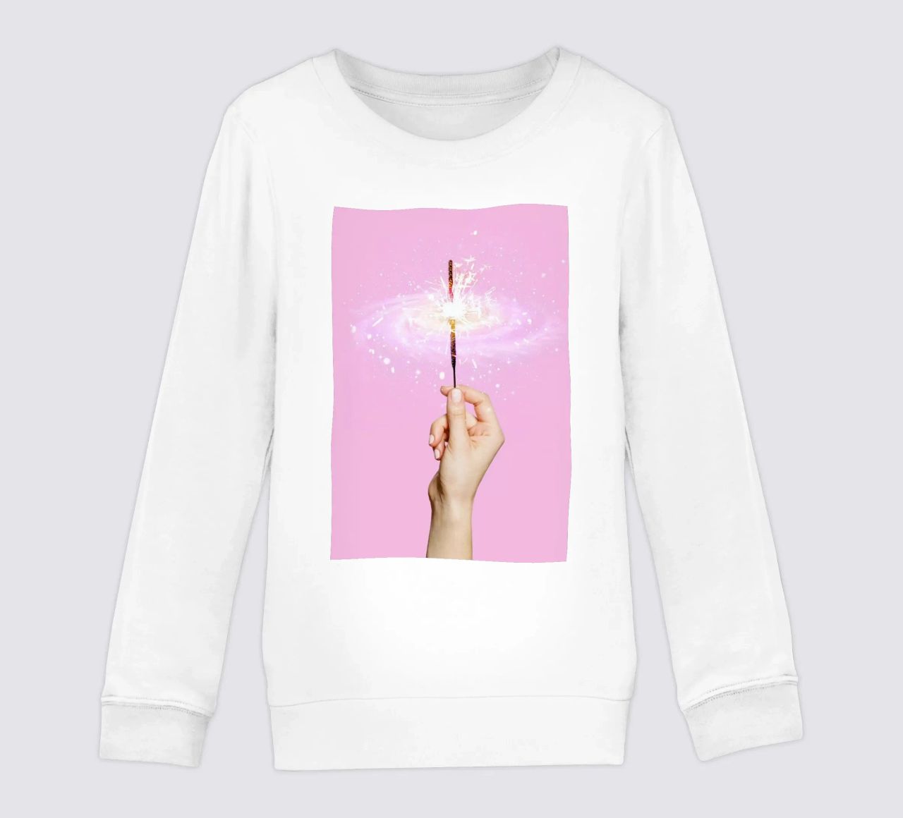 Sparkler Universe felpa bambino da Paul Fuentes Design