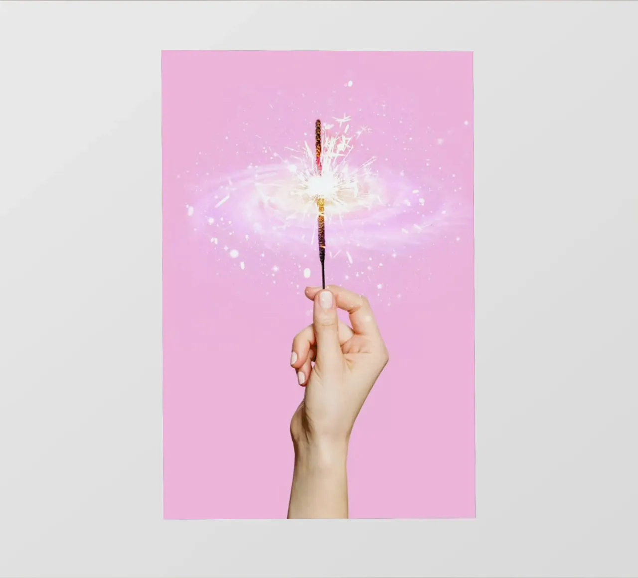 Sparkler Universe telo in pvc da Paul Fuentes Design