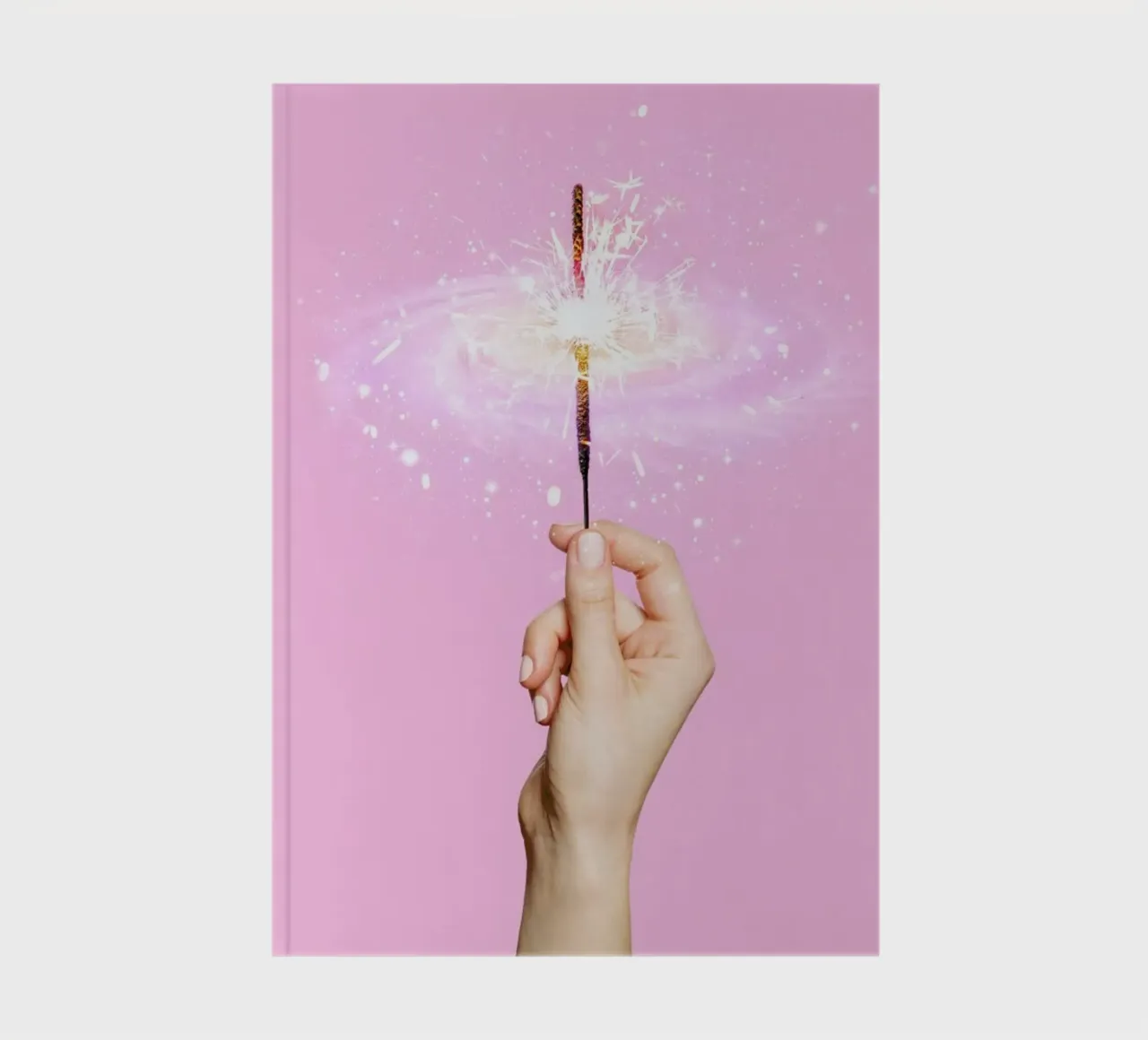 Sparkler Universe notebook by Paul Fuentes Design