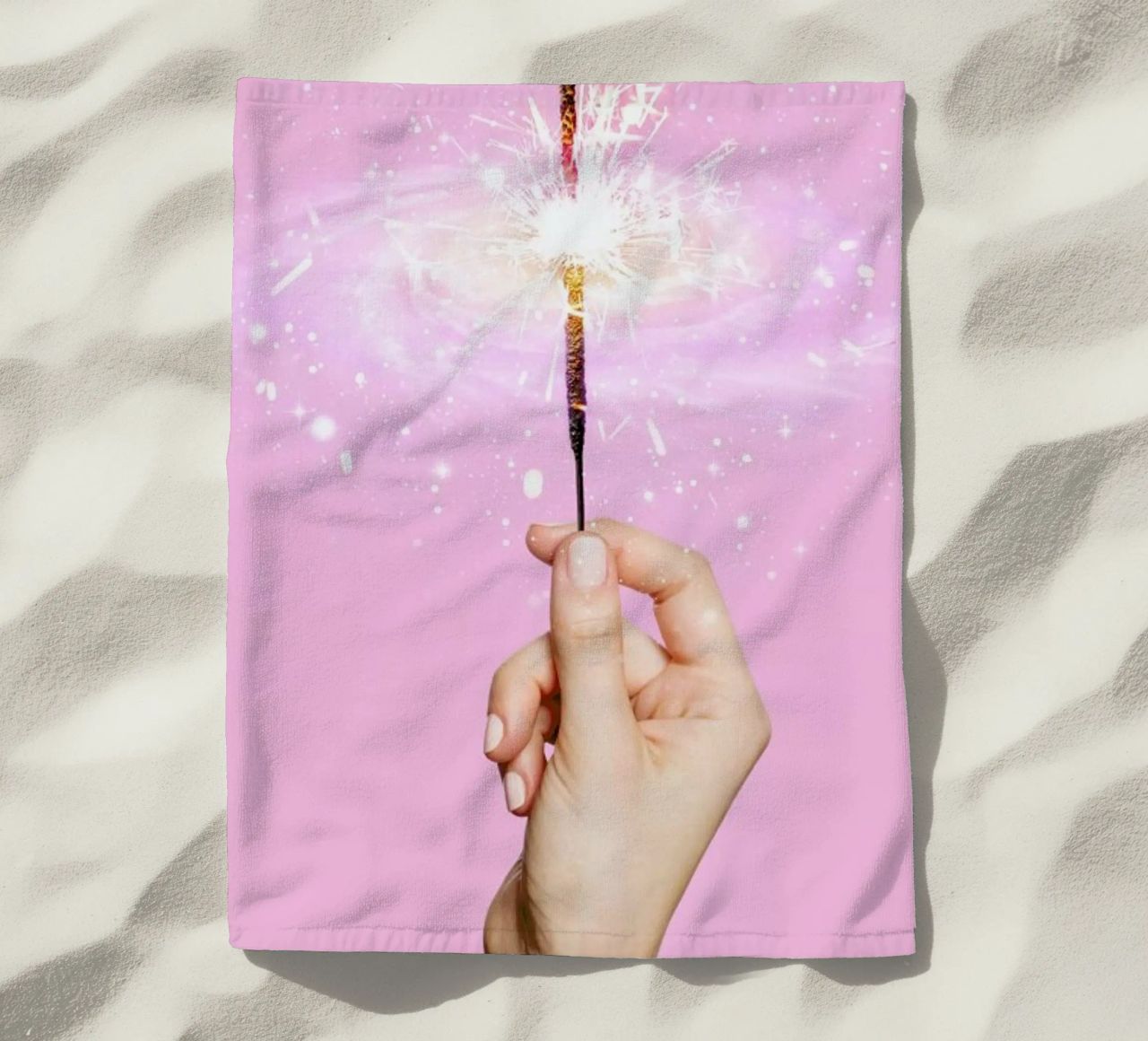 Sparkler Universe telo mare da Paul Fuentes Design