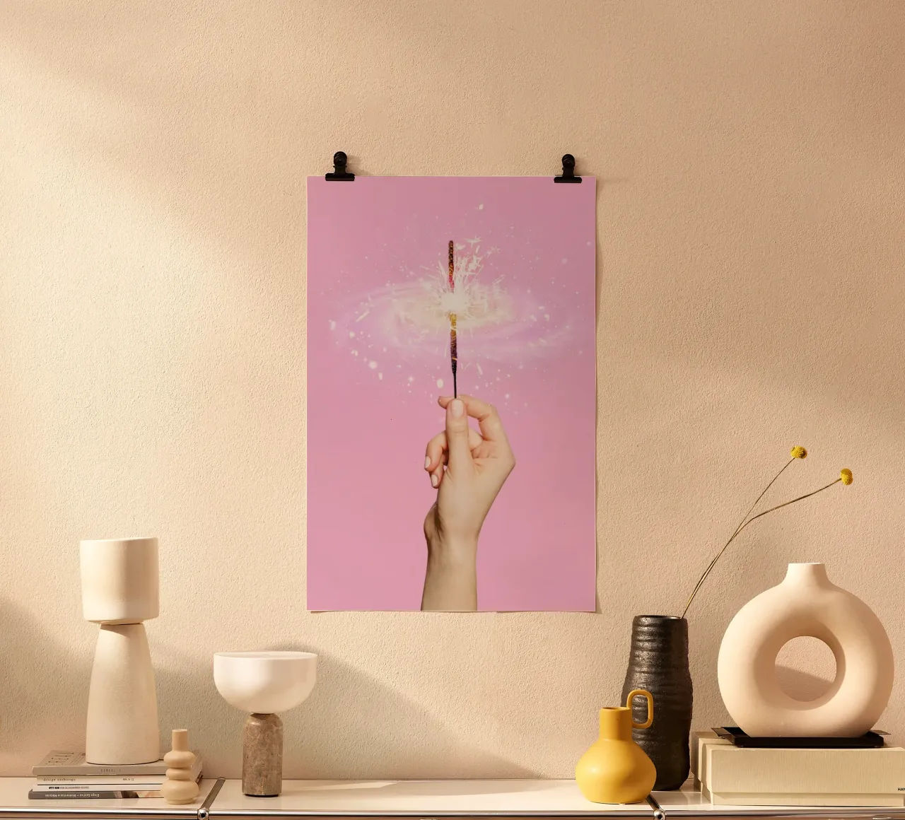 Sparkler Universe poster da Paul Fuentes Design