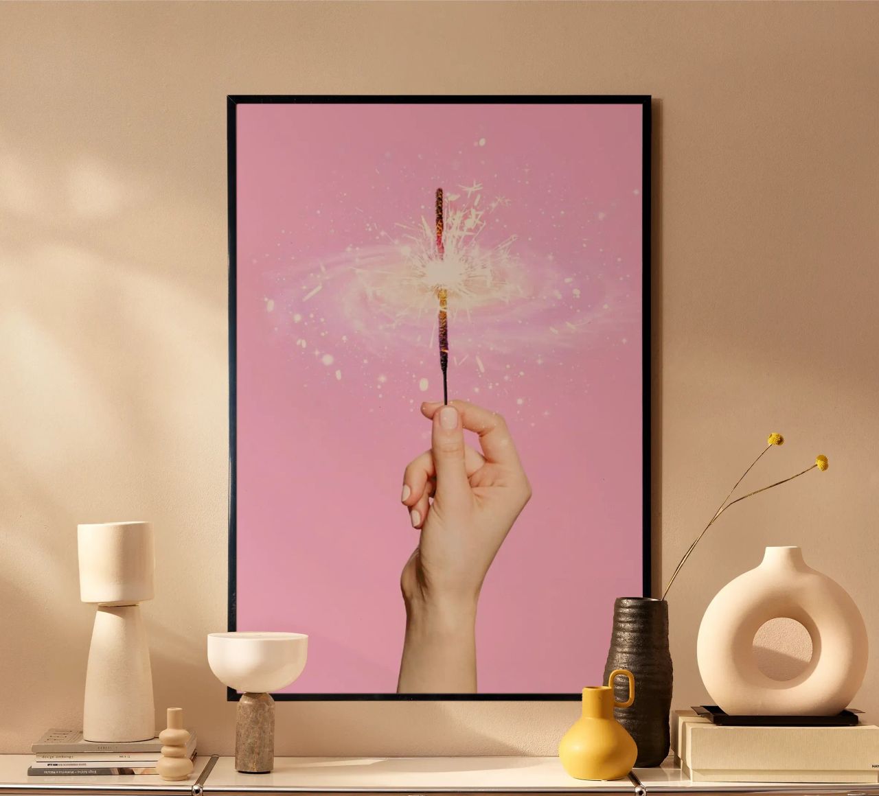 Sparkler Universe poster da Paul Fuentes Design