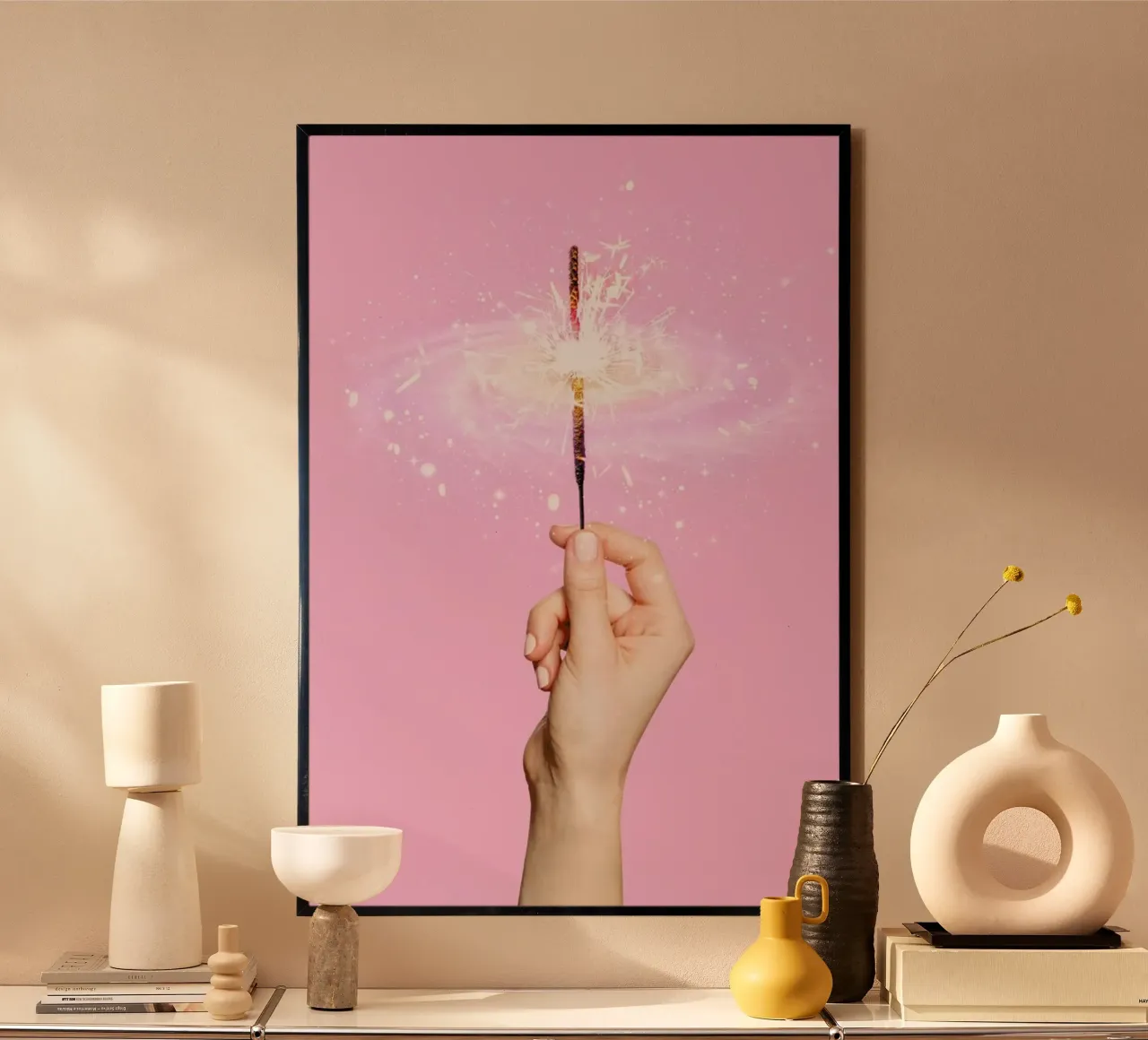 Sparkler Universe poster da Paul Fuentes Design