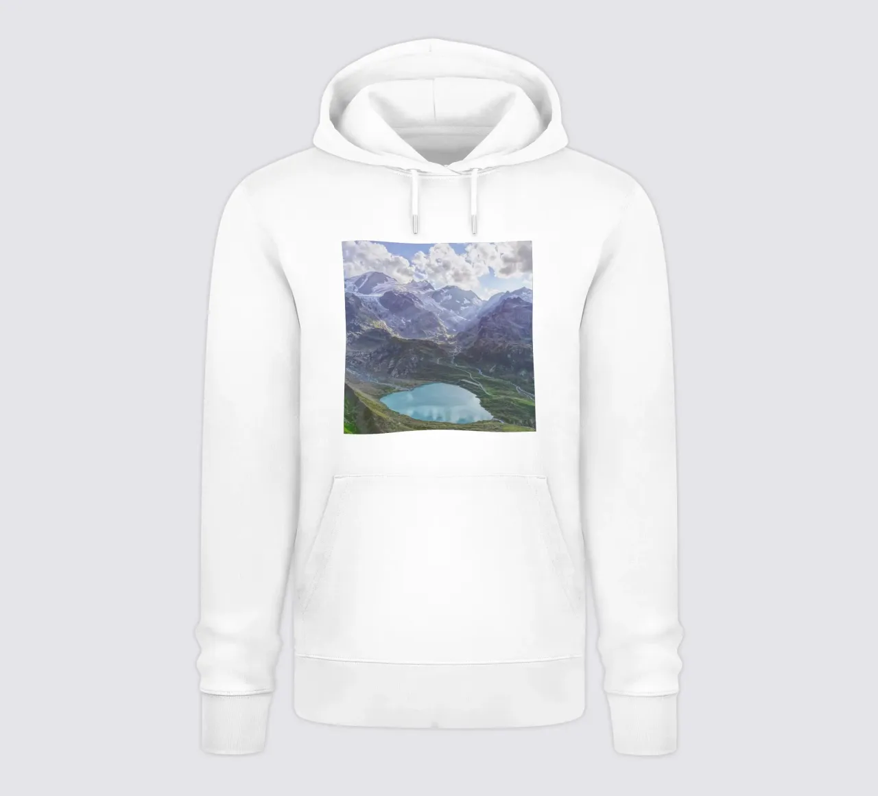 Heart Lake felpa con cappuccio da Nur Mut