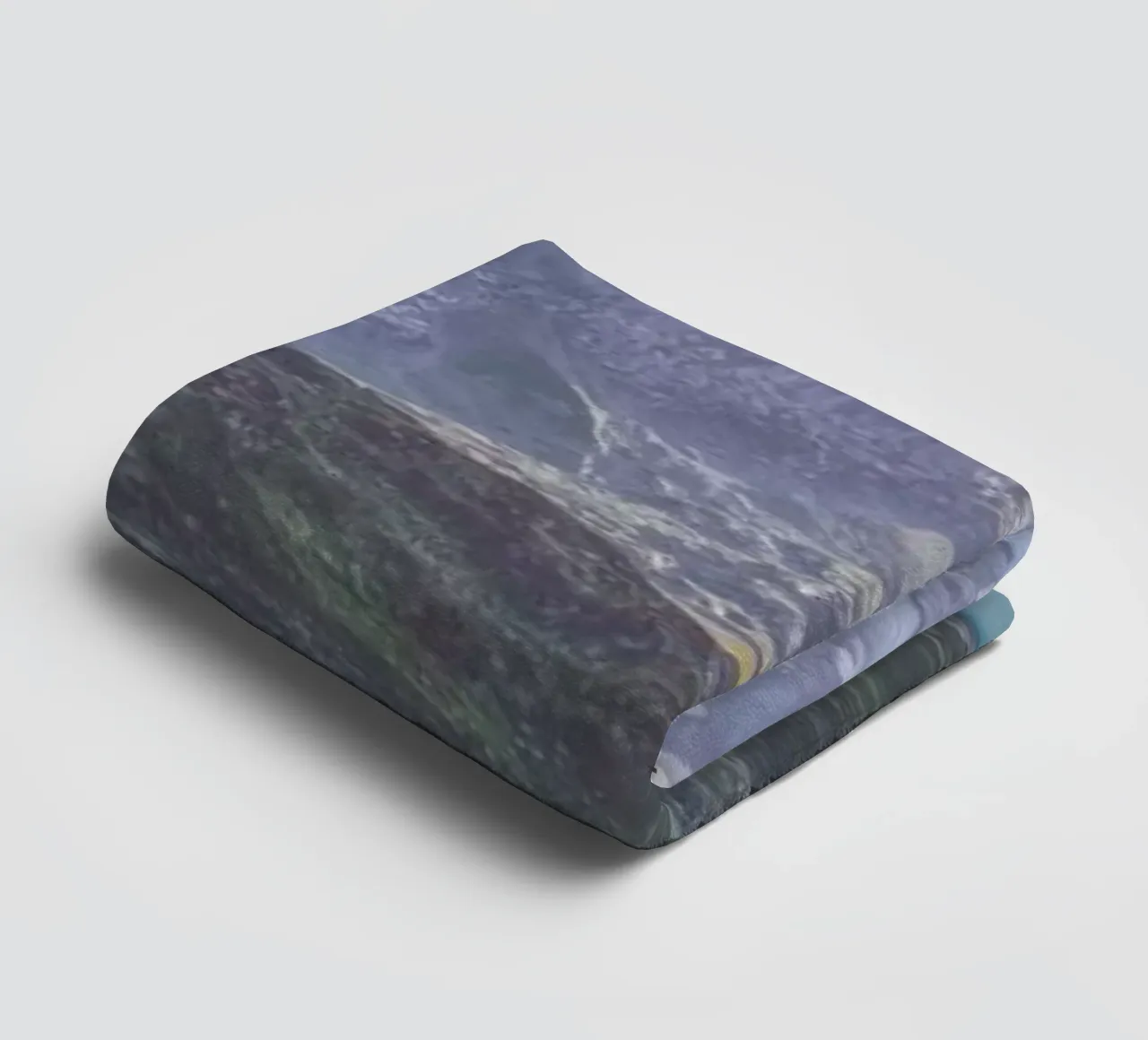 Heart Lake towel by Nur Mut